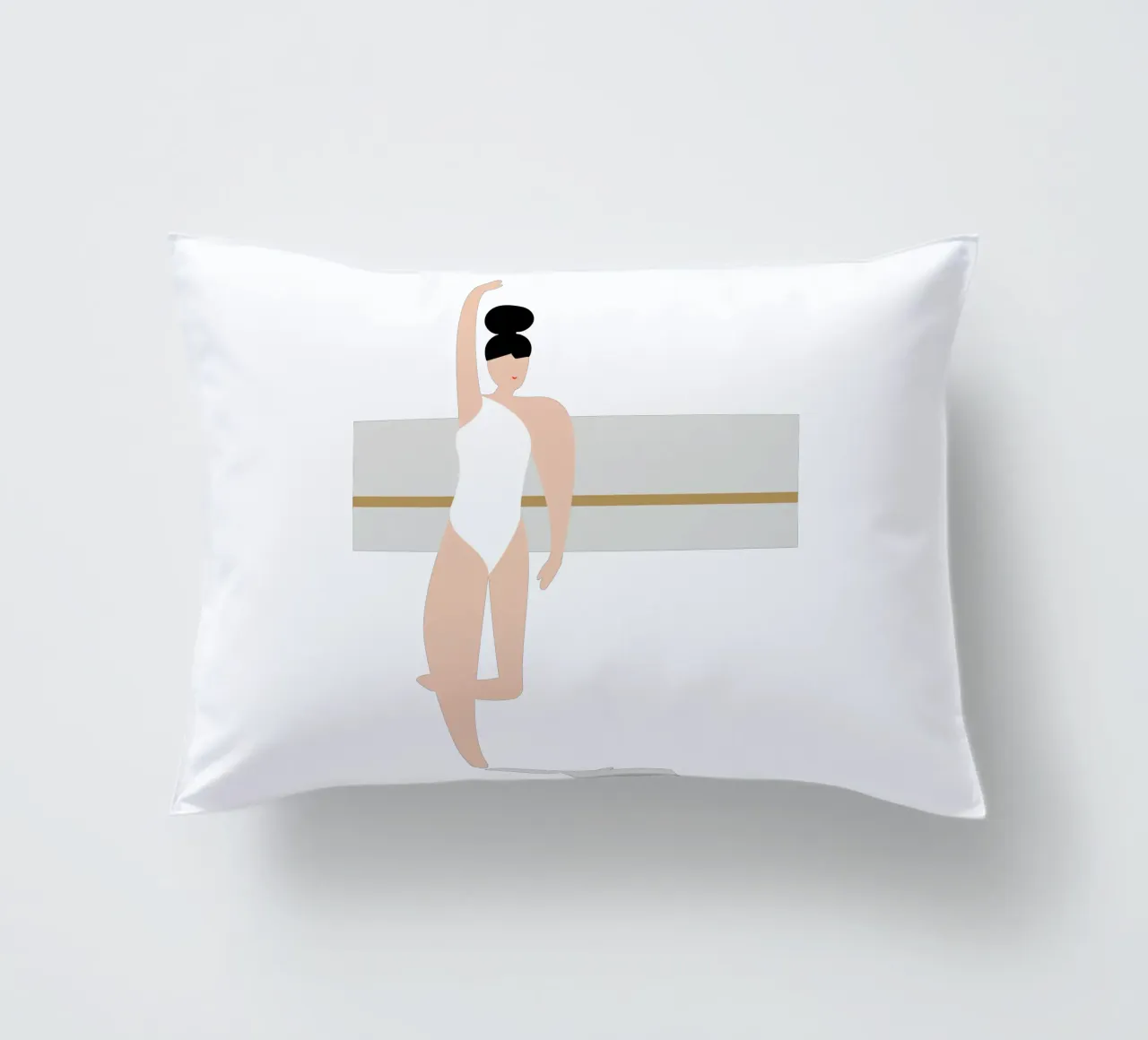 alle Körper sind toll. cuscino da FRICKE DESIGN