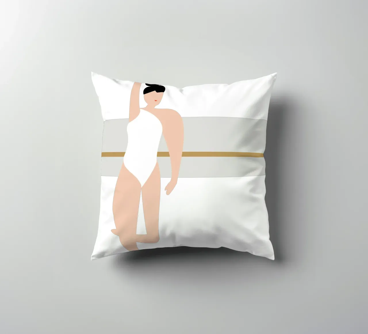 alle Körper sind toll. cuscino da FRICKE DESIGN