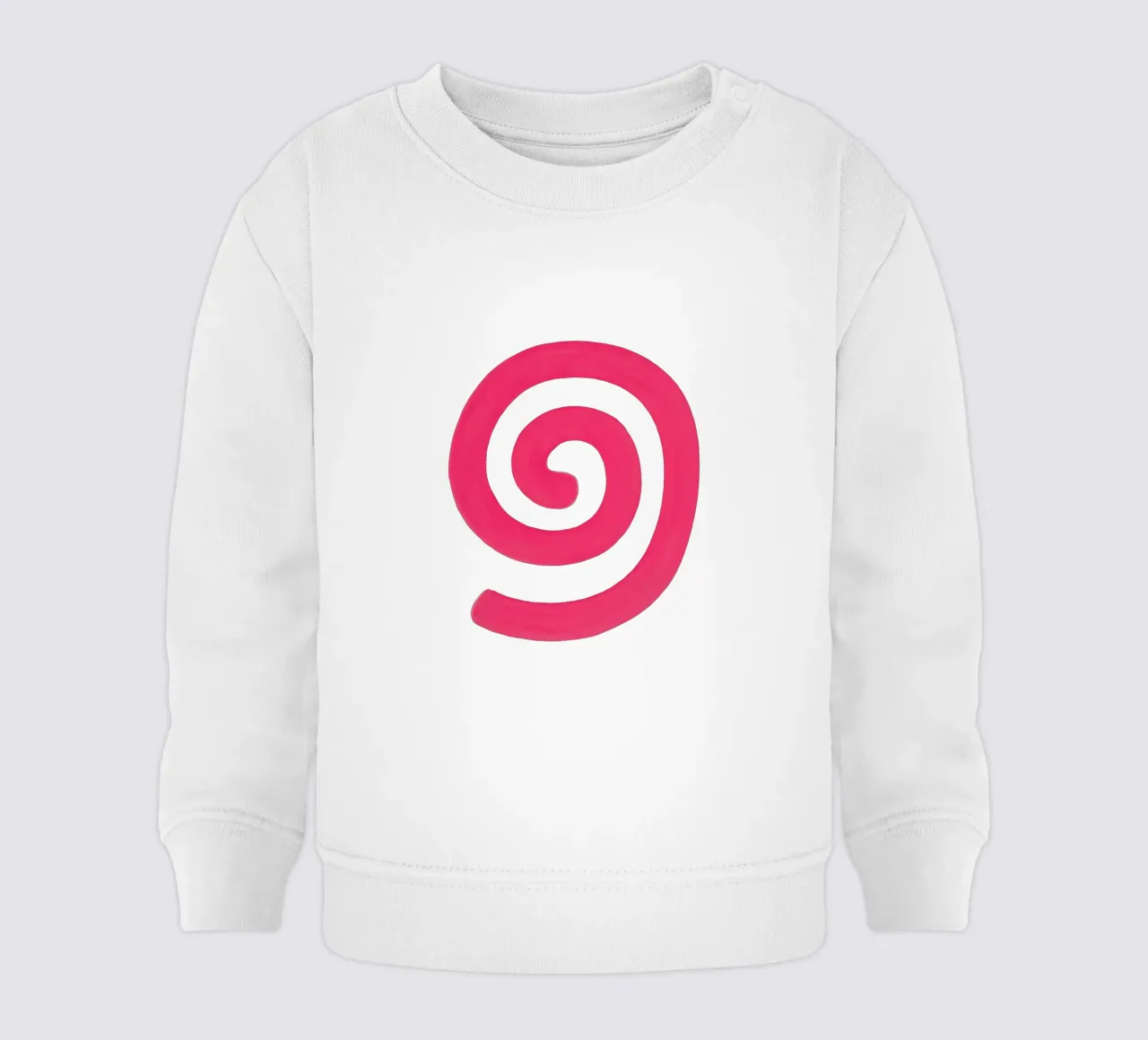 Pink Vortex - Flow Form Series felpa neonato da SMPLE