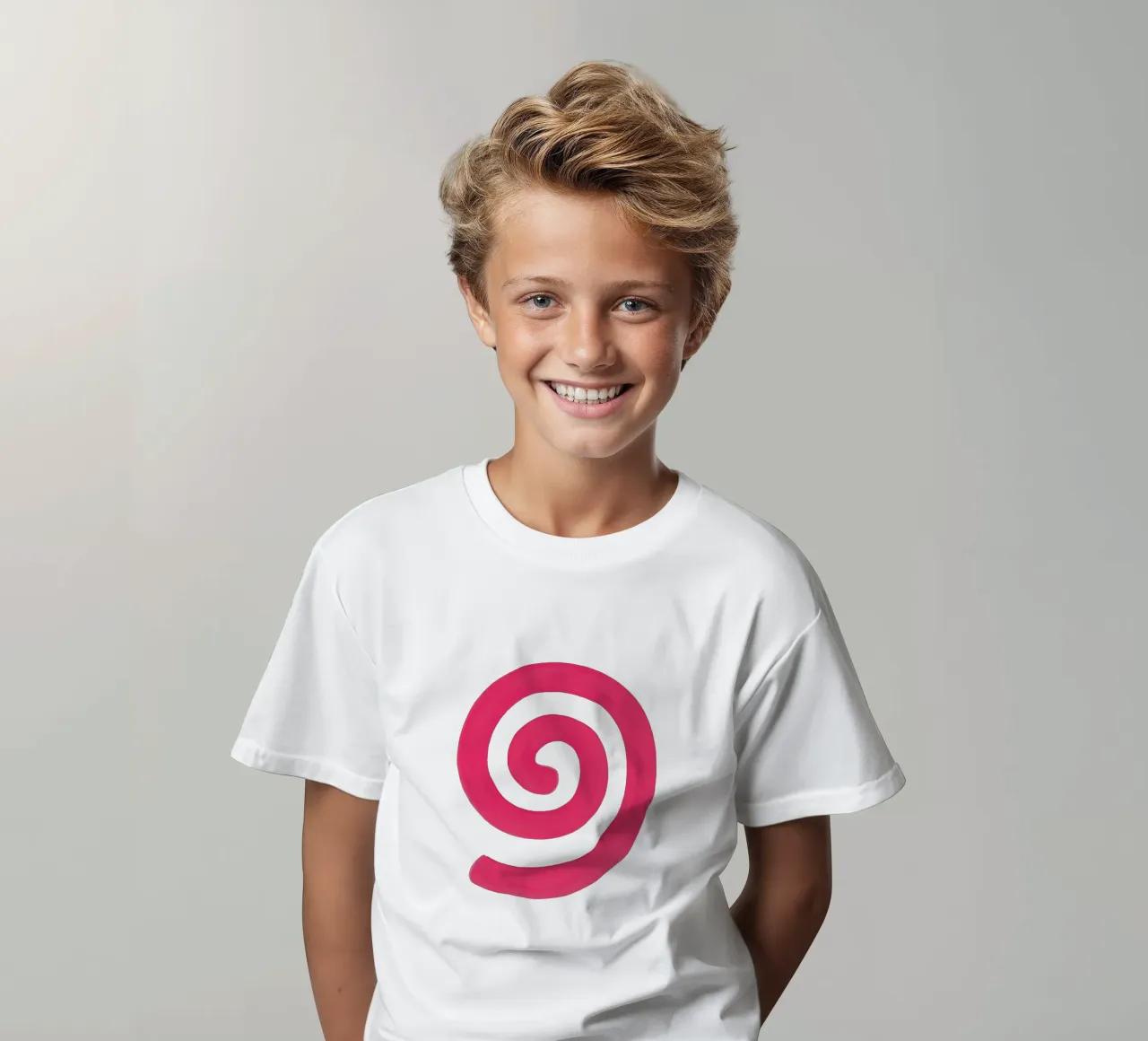 Pink Vortex - Flow Form Series t-shirt bambini da SMPLE