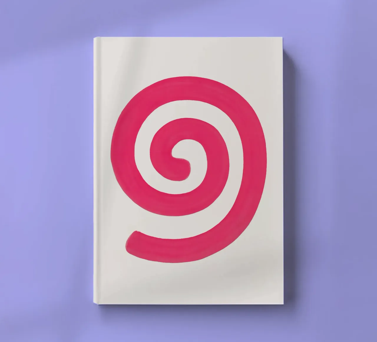 Pink Vortex - Flow Form Series notebook by SMPLE