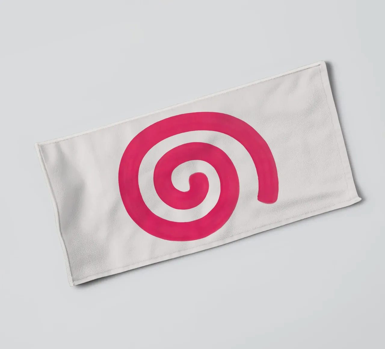 Pink Vortex - Flow Form Series asciugamano da bagno da SMPLE