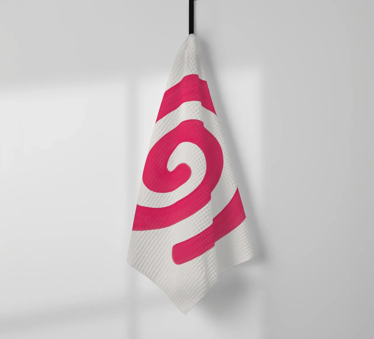 Pink Vortex - Flow Form Series canovaccio da cucina da SMPLE