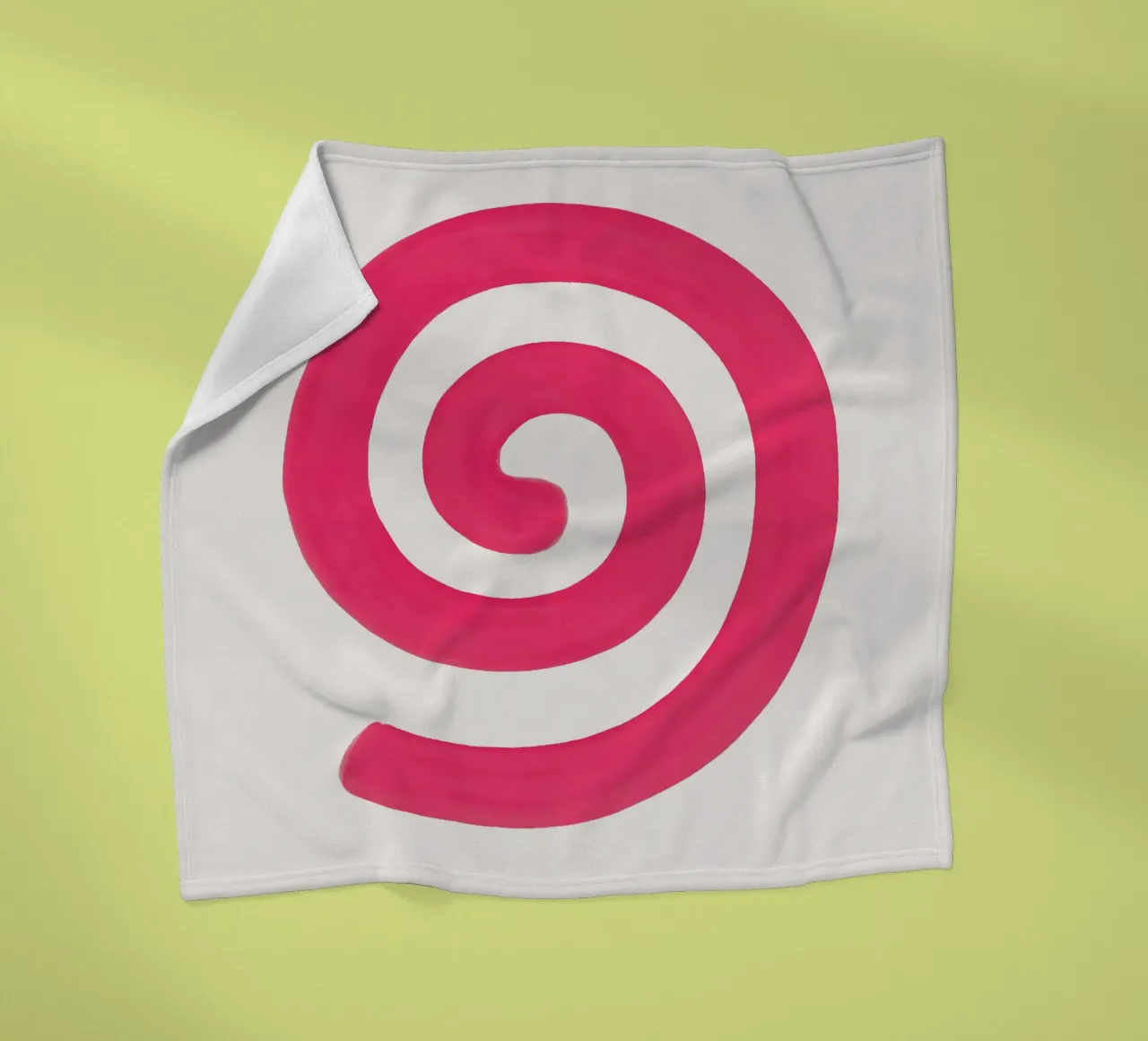 Pink Vortex - Flow Form Series coperta in pile da SMPLE