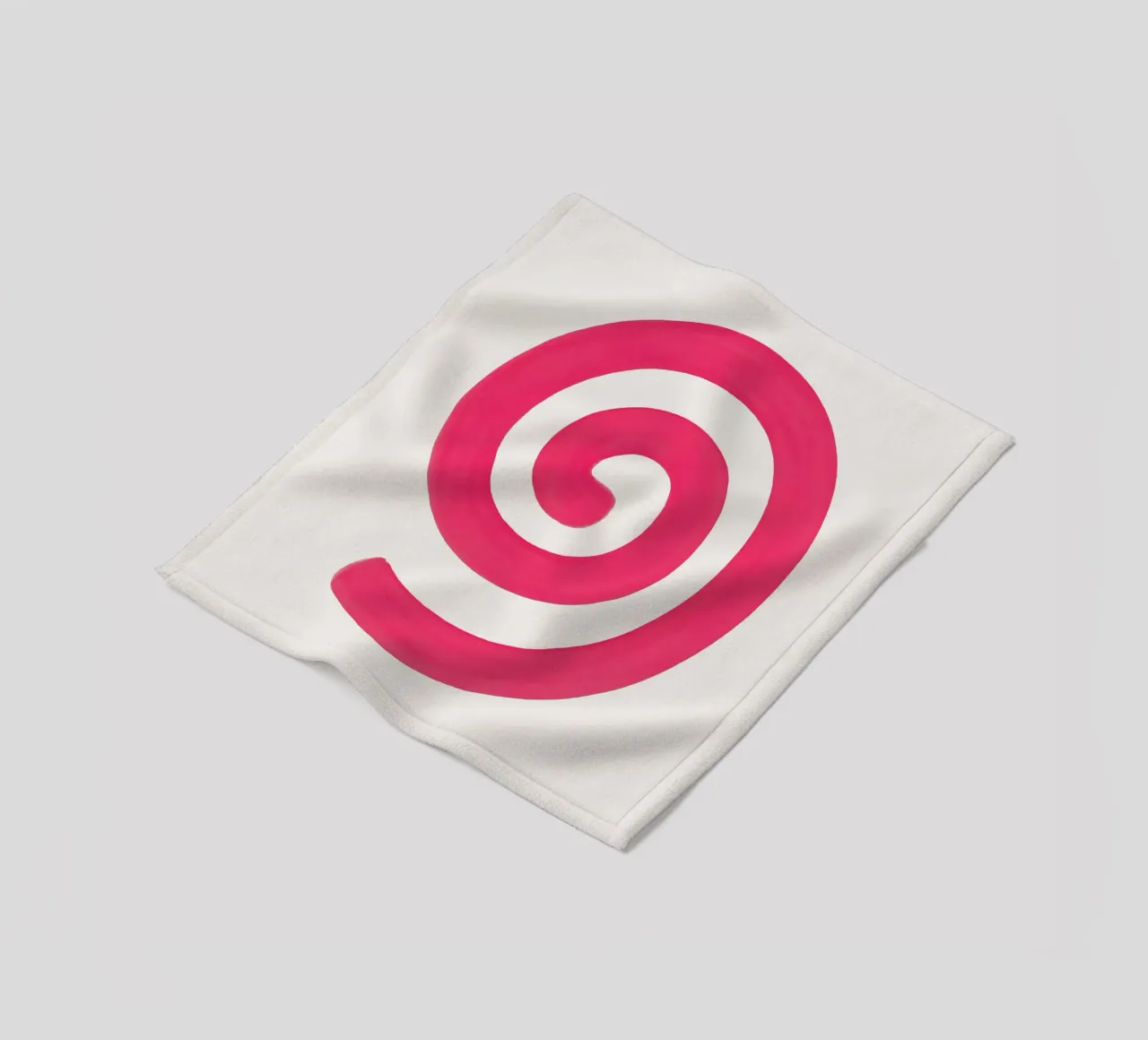 Pink Vortex - Flow Form Series coperta in pile da SMPLE