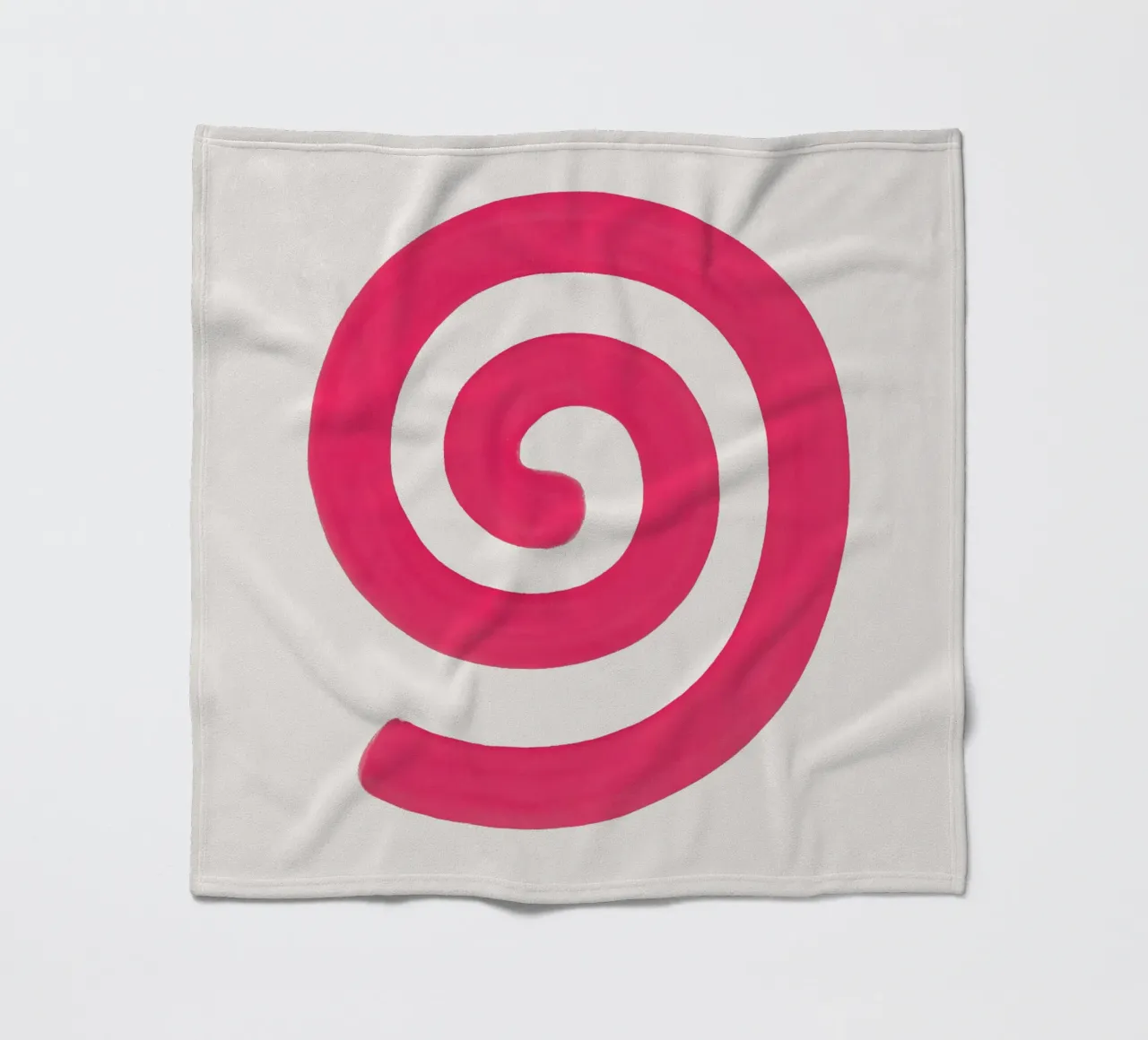 Pink Vortex - Flow Form Series coperta in pile da SMPLE