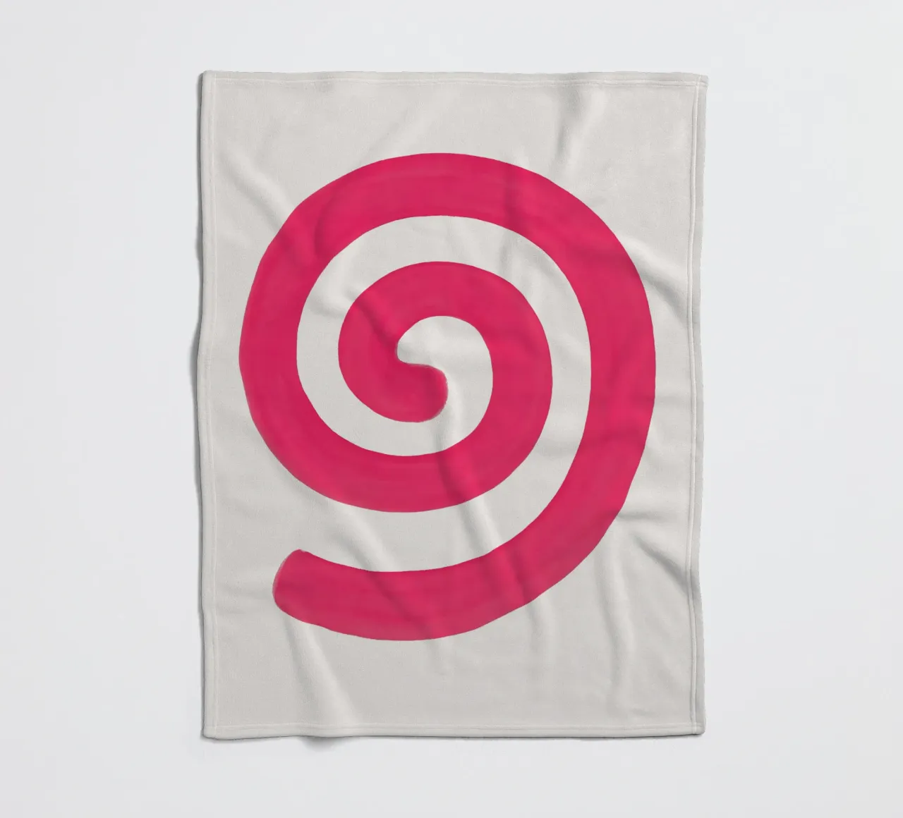 Pink Vortex - Flow Form Series coperta in pile da SMPLE