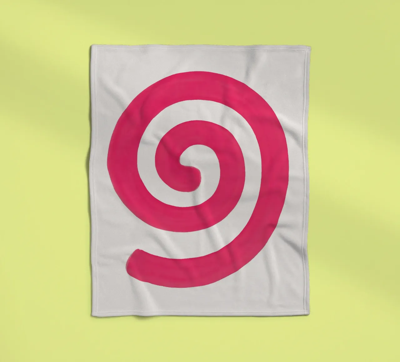 Pink Vortex - Flow Form Series coperta in pile da SMPLE