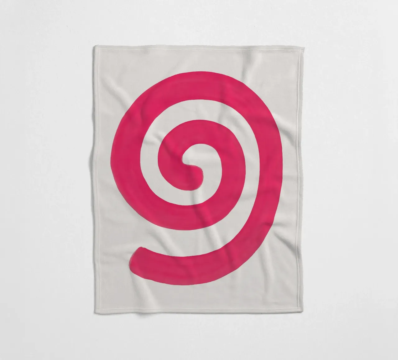 Pink Vortex - Flow Form Series coperta in pile da SMPLE