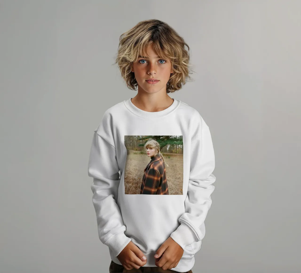 Evermore Girl Swift sudadera para niño de AARON