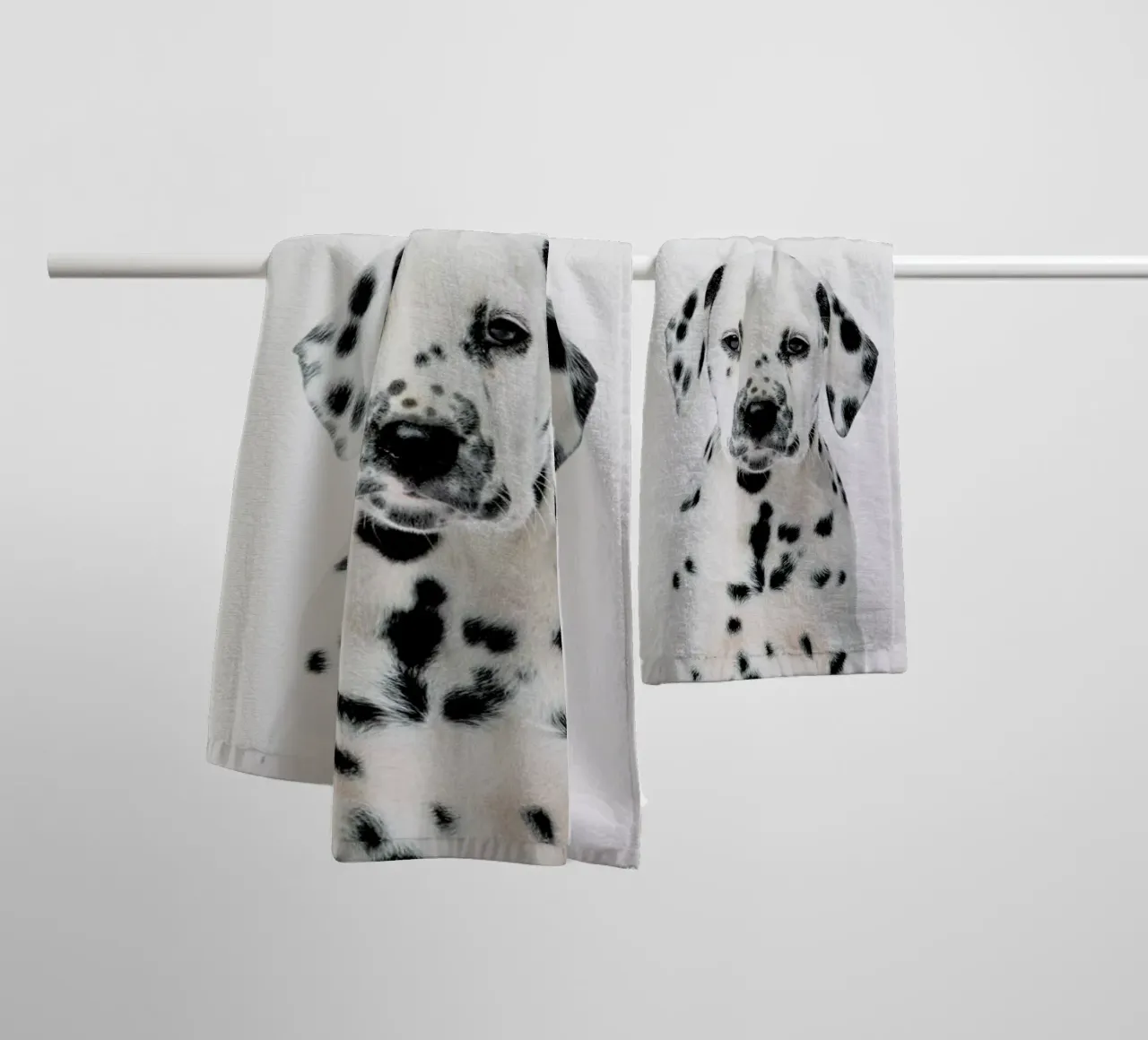Dalmatian Puppy asciugamano da bagno da Paws & Claws