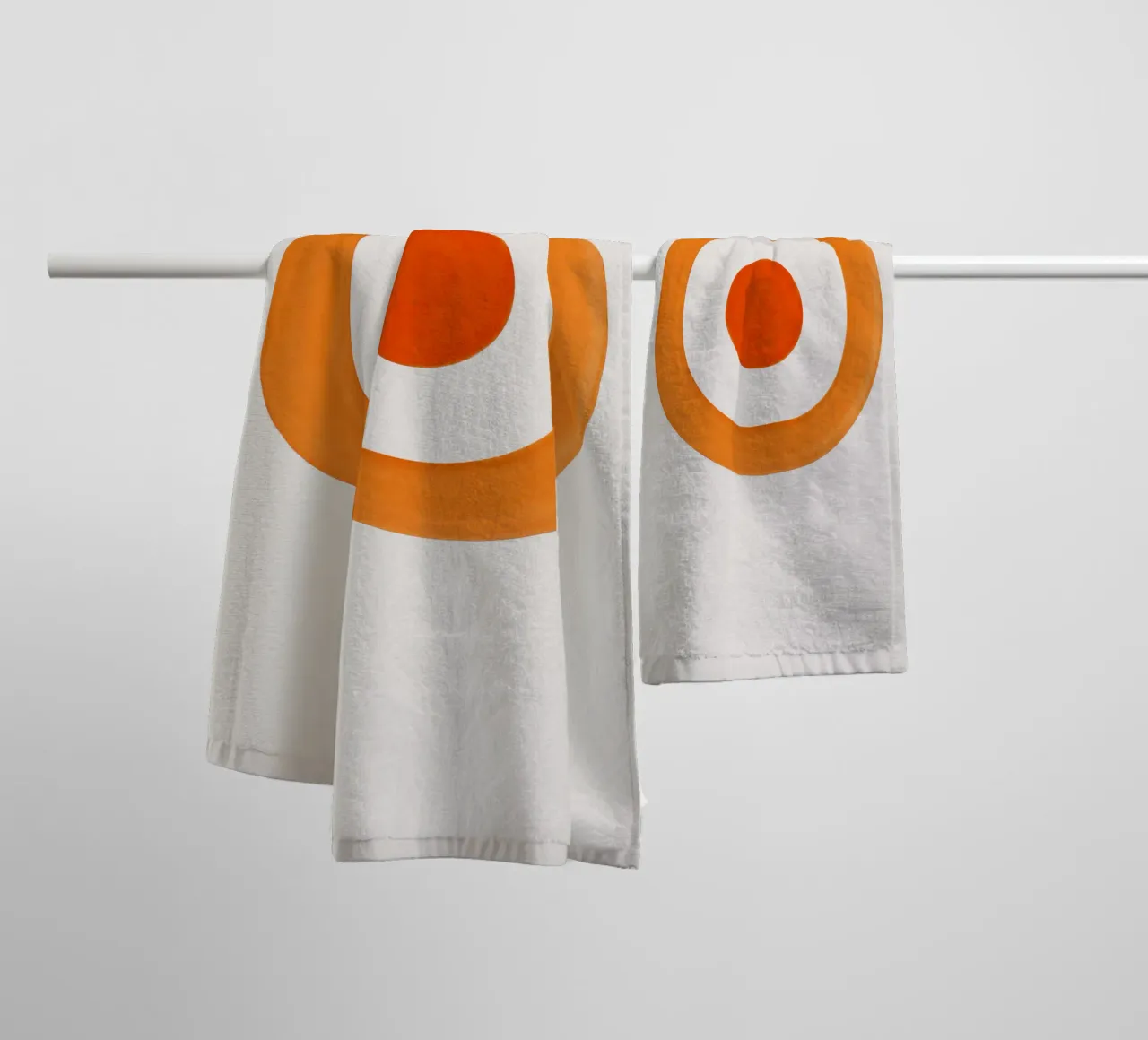 Inner Orbit - Flow Form Series Handtuch von SMPLE