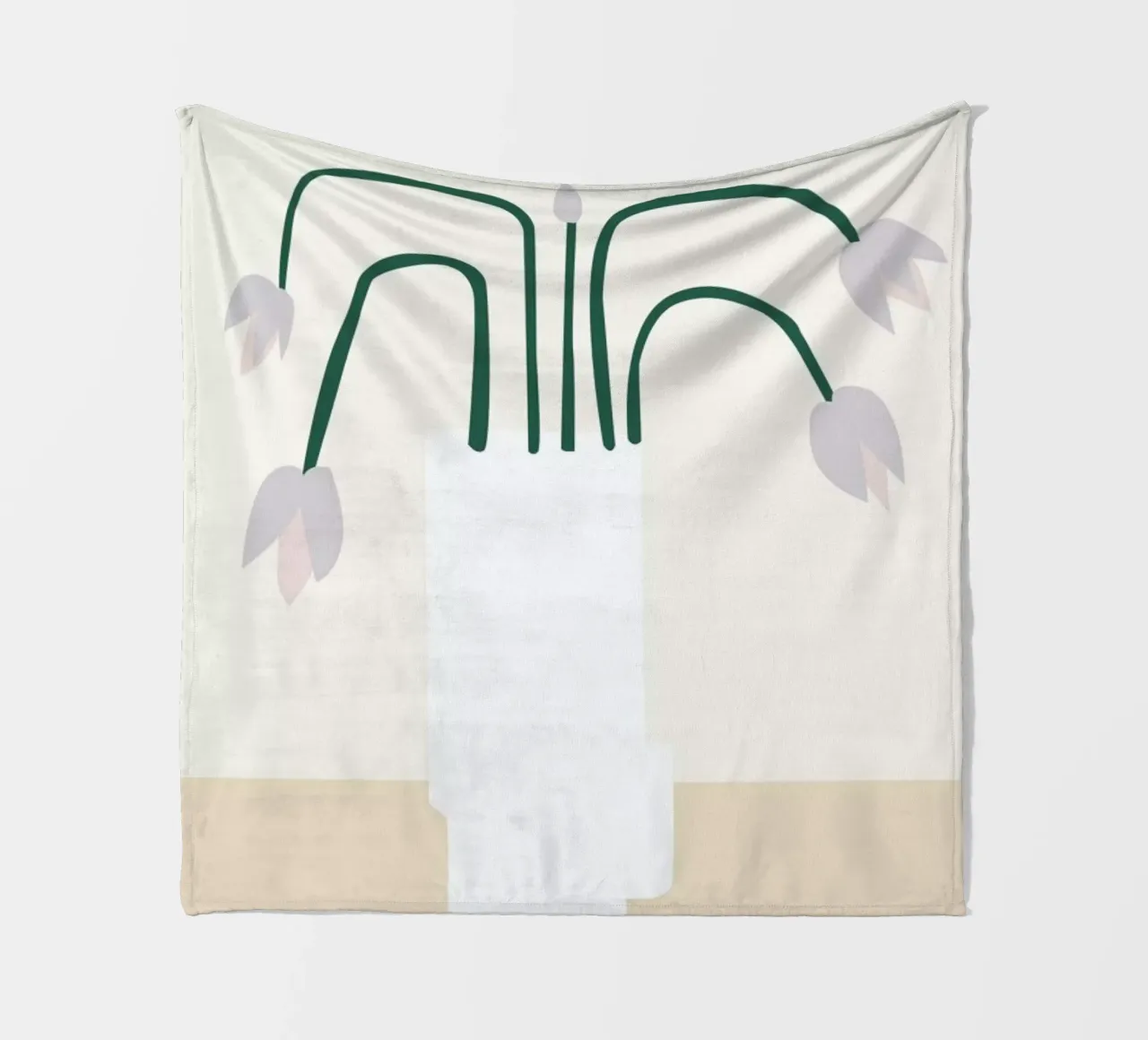 Flower Fleecedecke von Helena Ravenne