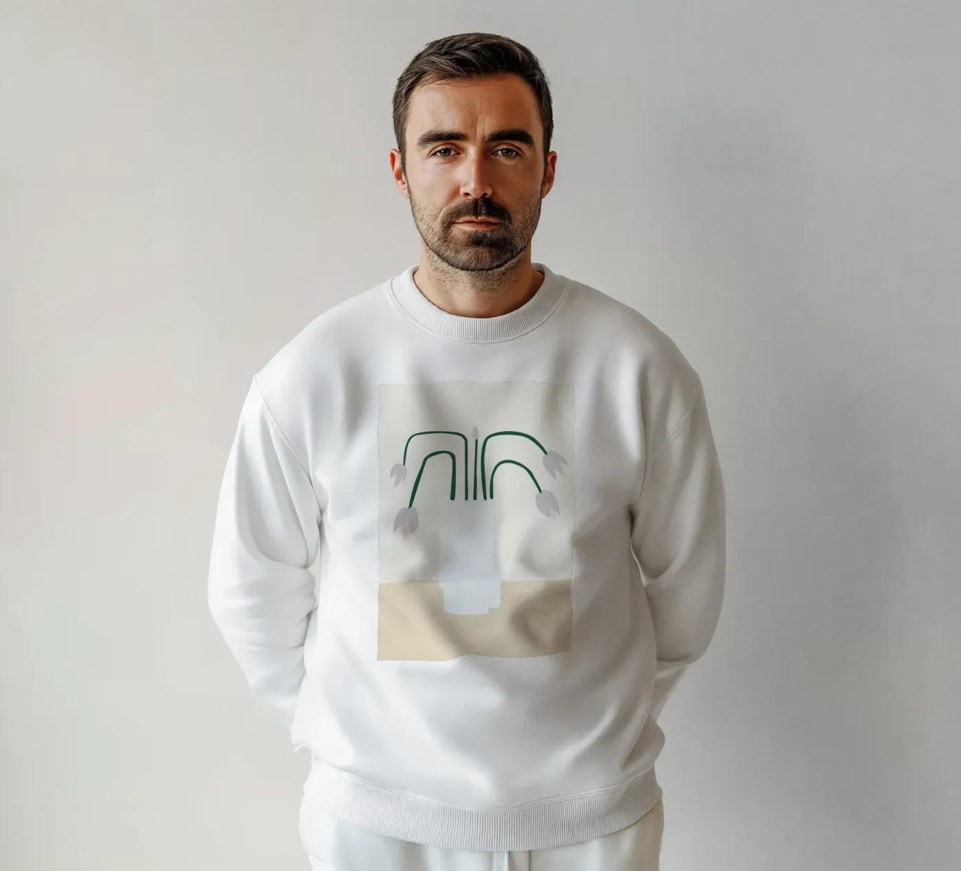 Flower felpa da Helena Ravenne