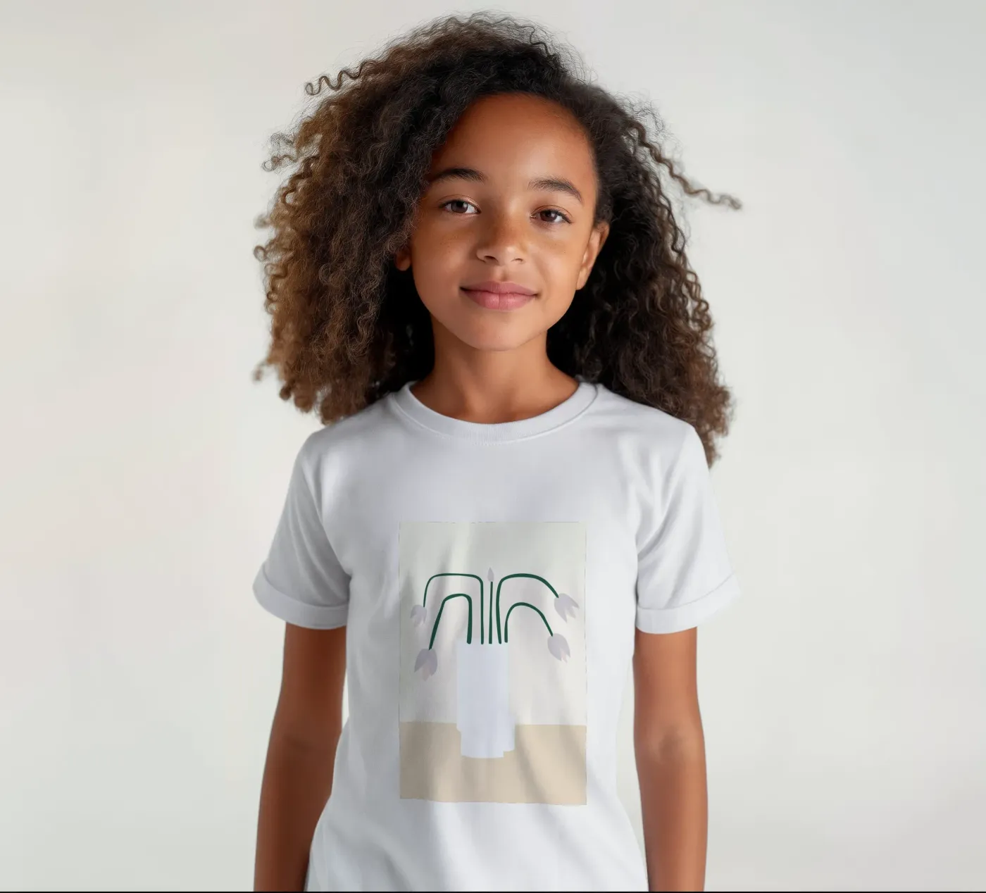 Flower t-shirt bambini da Helena Ravenne