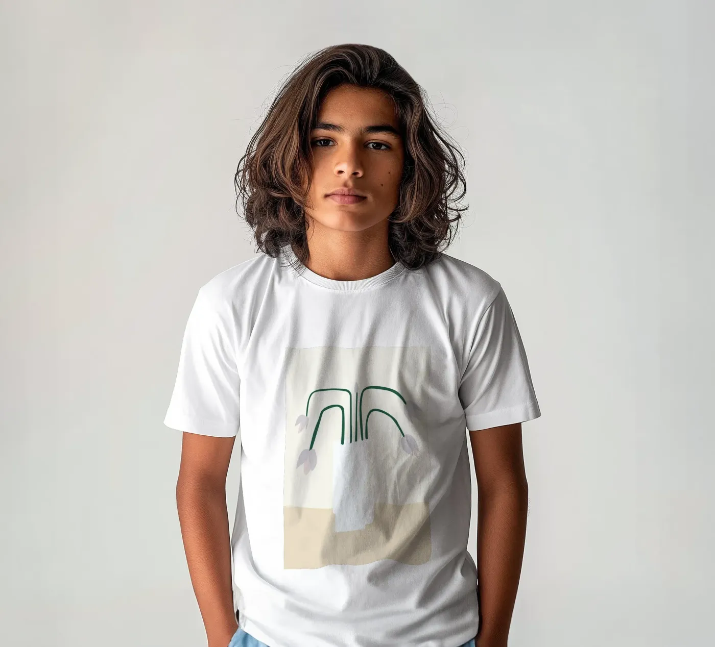 Flower t-shirt bambini da Helena Ravenne