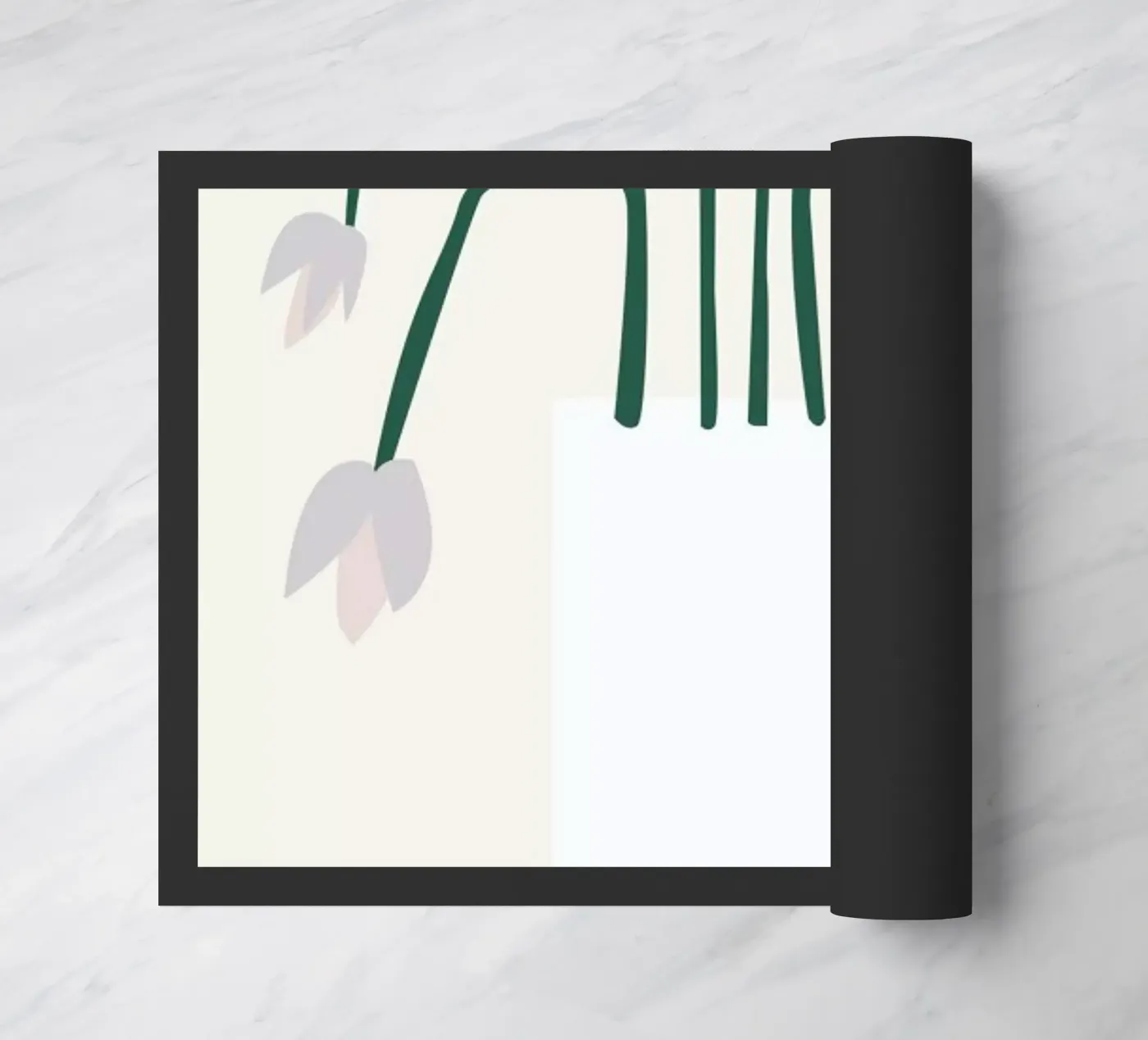 Flower deurmat van Helena Ravenne