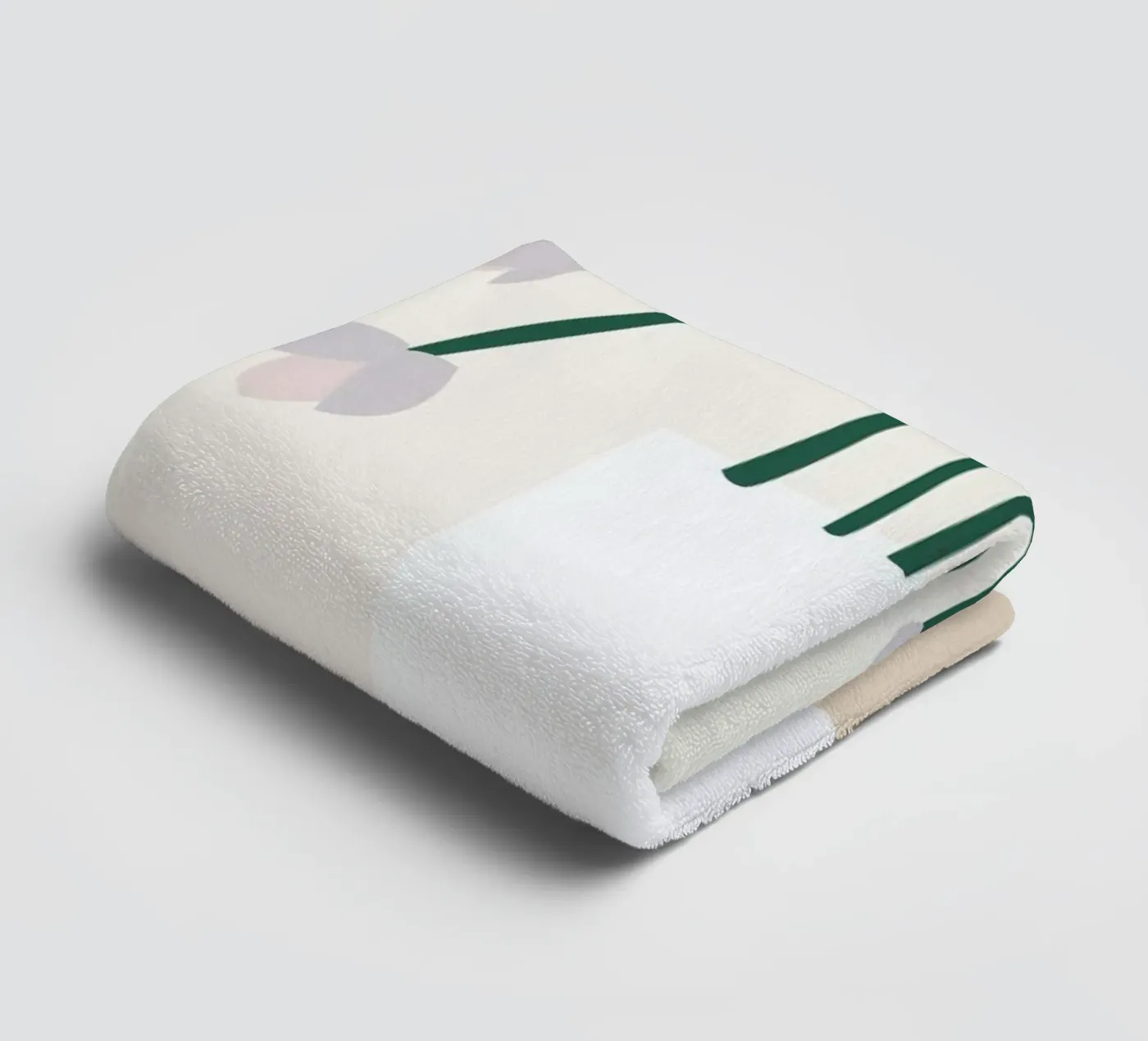 Flower badhanddoek van Helena Ravenne