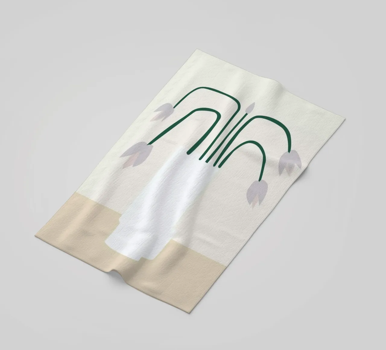 Flower telo mare da Helena Ravenne