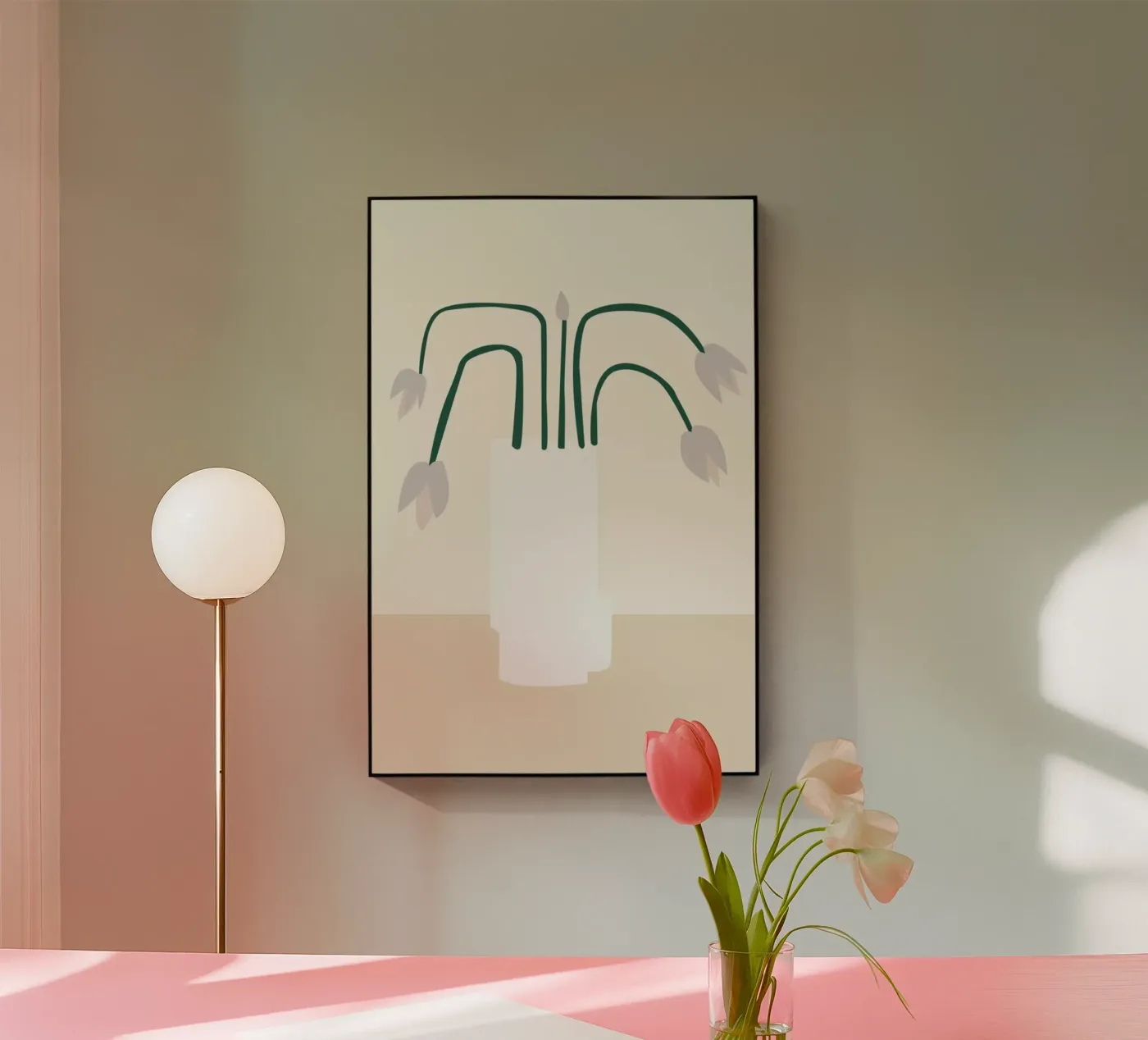 Flower plexiglas de Helena Ravenne