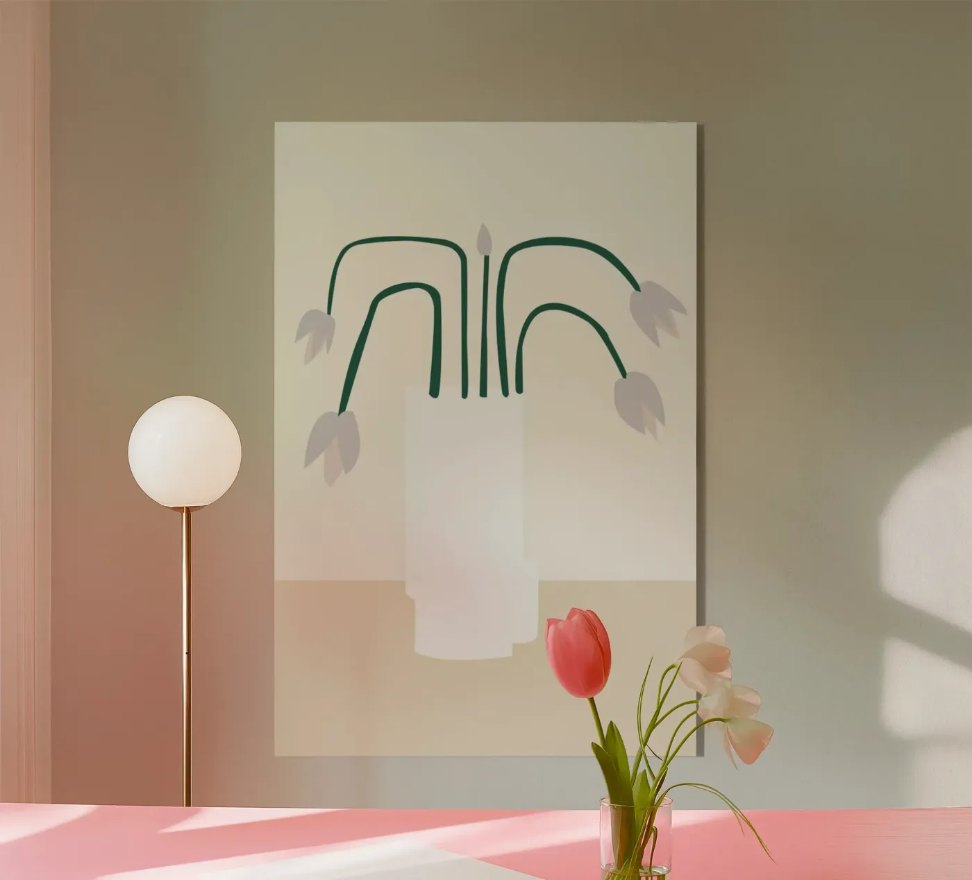 Flower plexiglas de Helena Ravenne