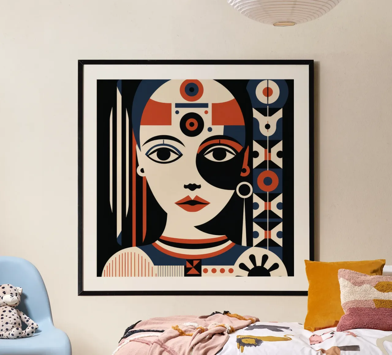 Forme della donna norvegese poster da Artful Muse
