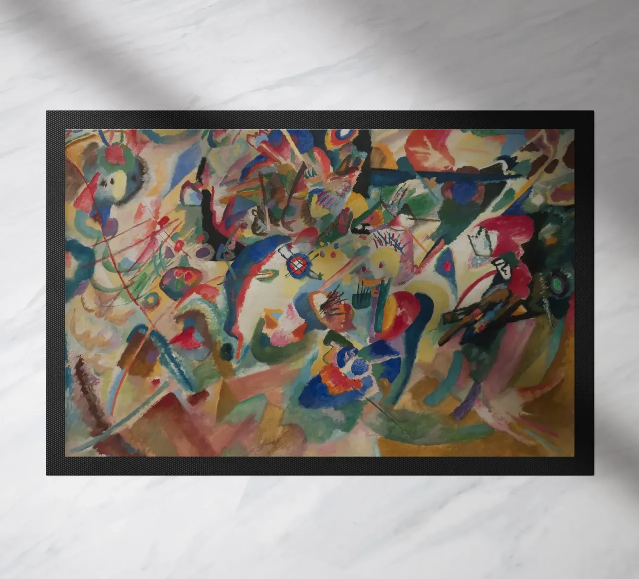 Wassily Kandinsky - Composizione VII (1913) zerbino da Wirla