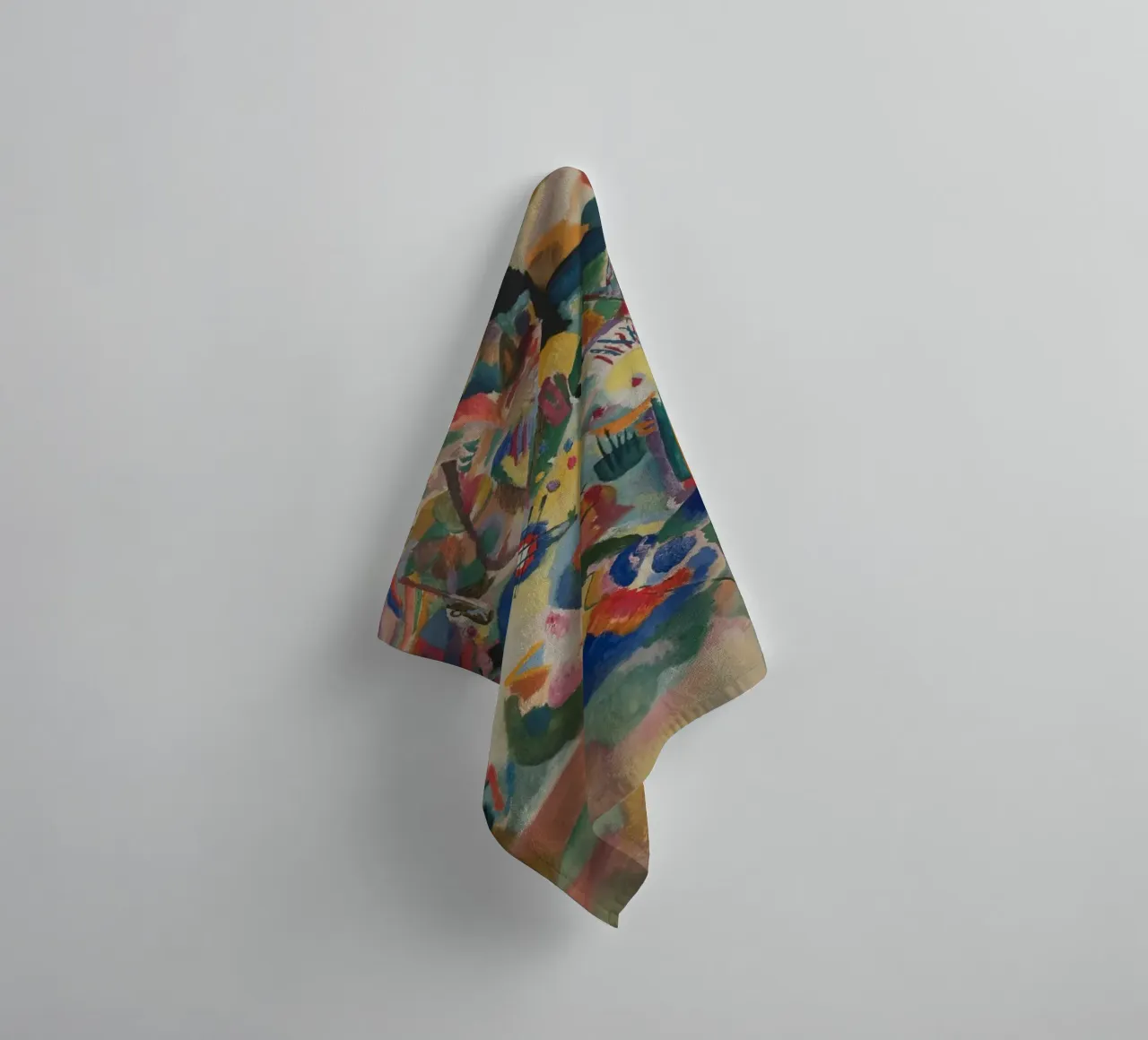 Wassily Kandinsky – Composition VII (1913) towel by Wirla