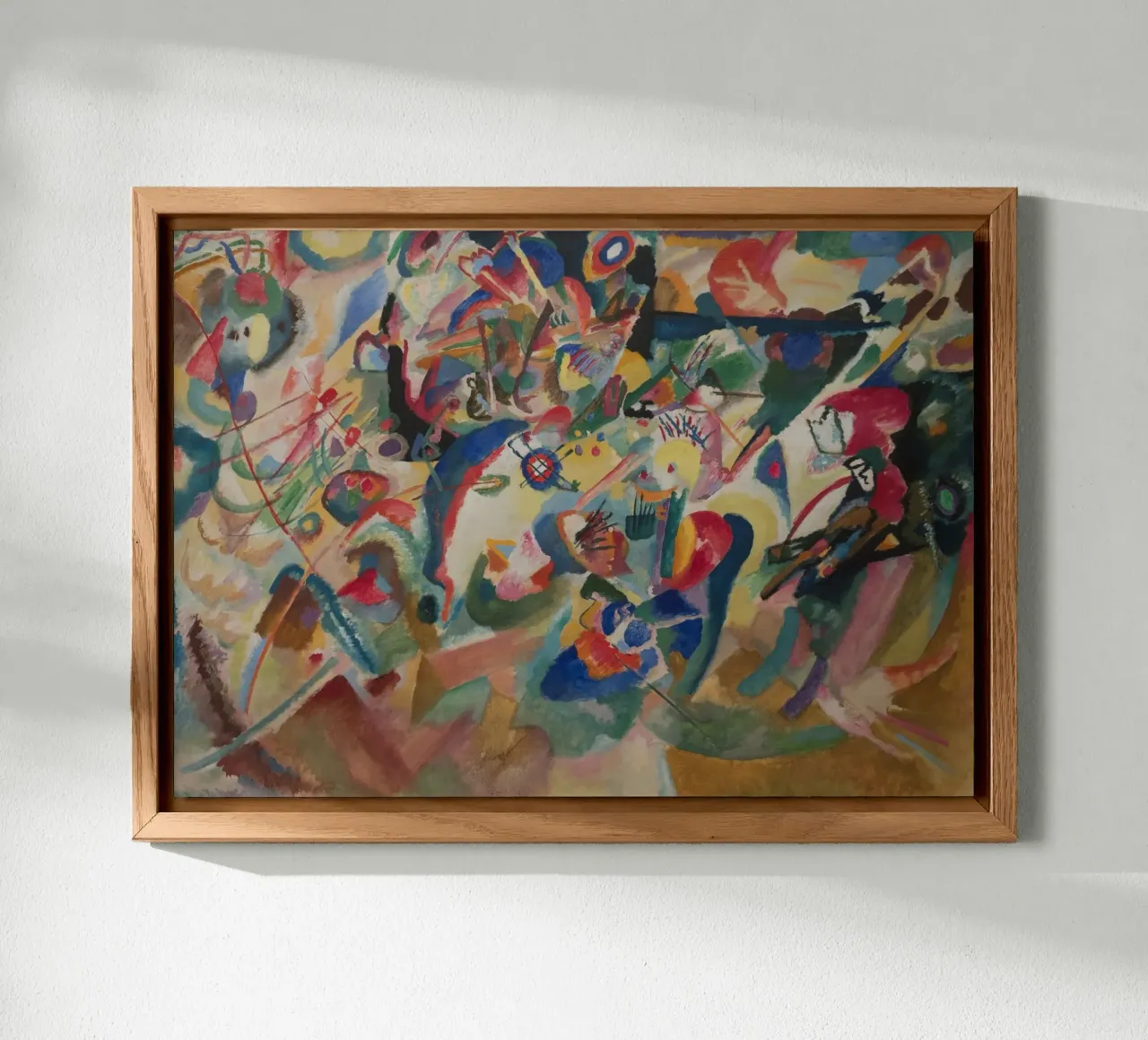 Wassily Kandinsky - Composizione VII (1913) alluminio dibond da Wirla