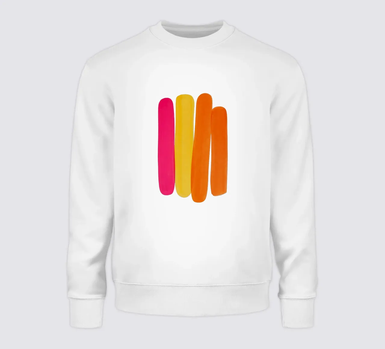 Color Bars - Flow Form Series sweatshirt by SMPLE
