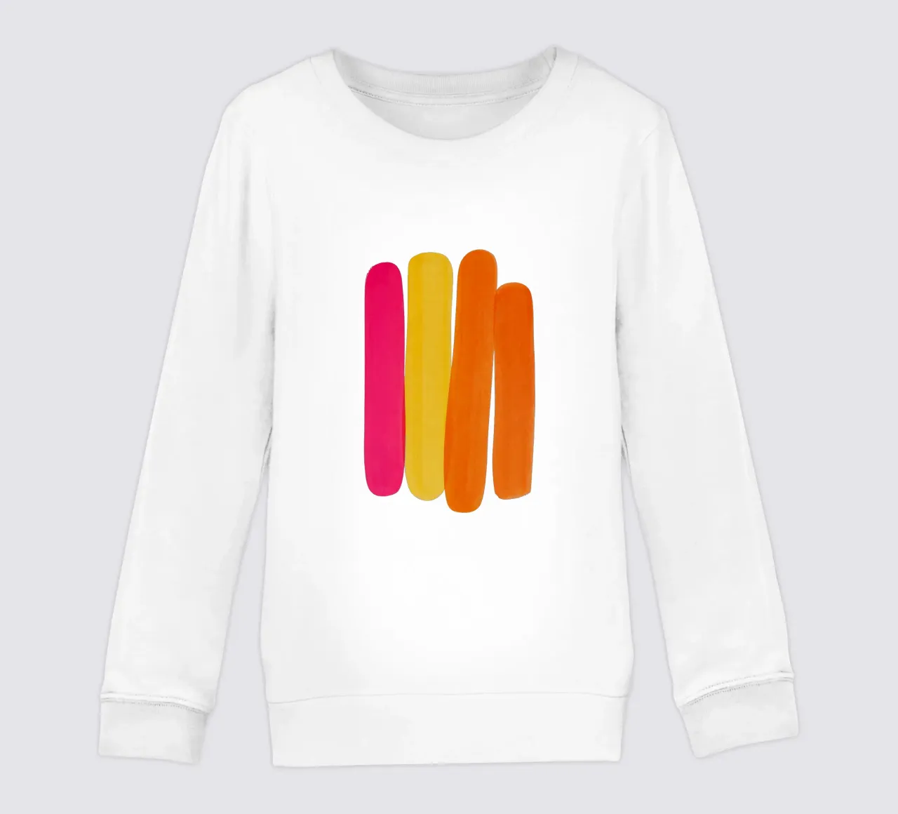 Color Bars - Flow Form Series felpa bambino da SMPLE