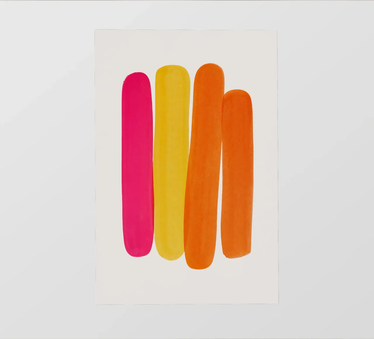 Color Bars - Flow Form Series pellicola backlit da SMPLE