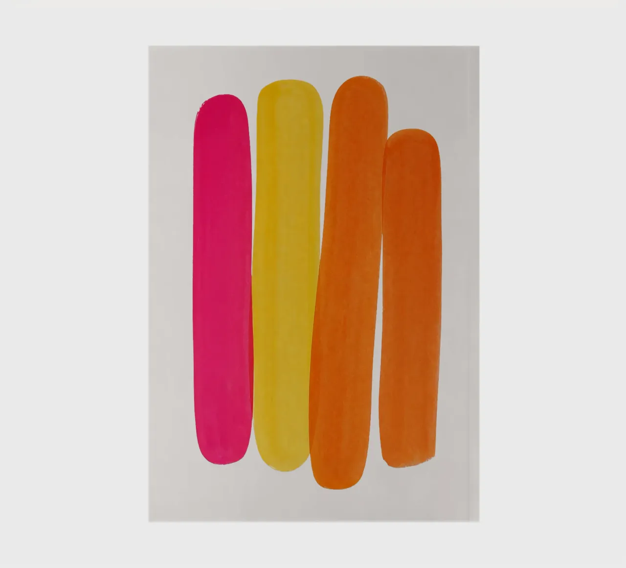 Color Bars - Flow Form Series notebook by SMPLE