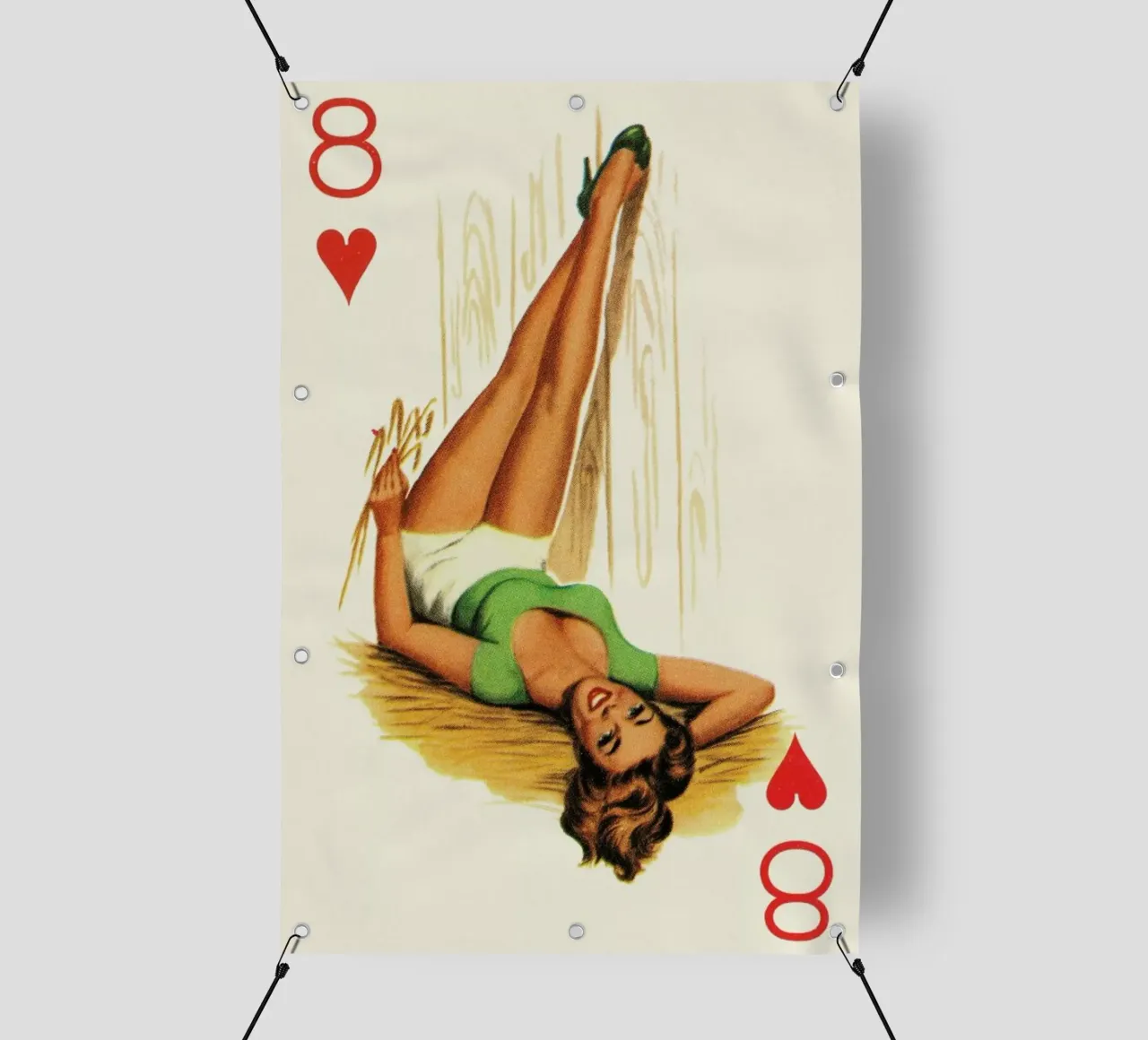 She eight my heart telo in pvc da Hemingway Design