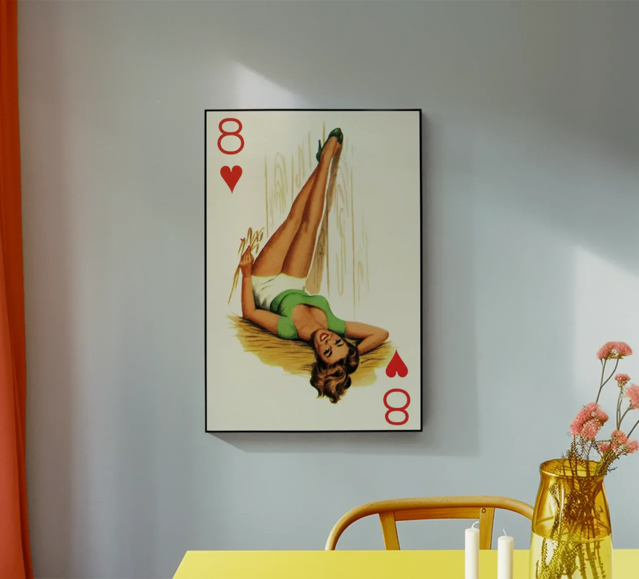 She eight my heart plexiglas de Hemingway Design