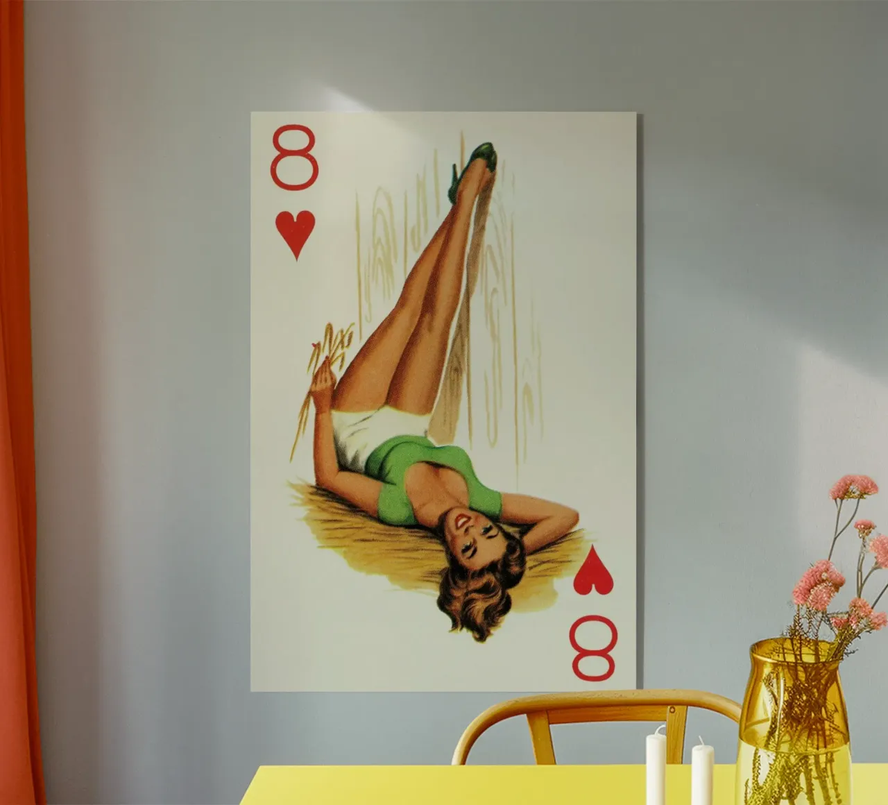 She eight my heart plexiglas de Hemingway Design