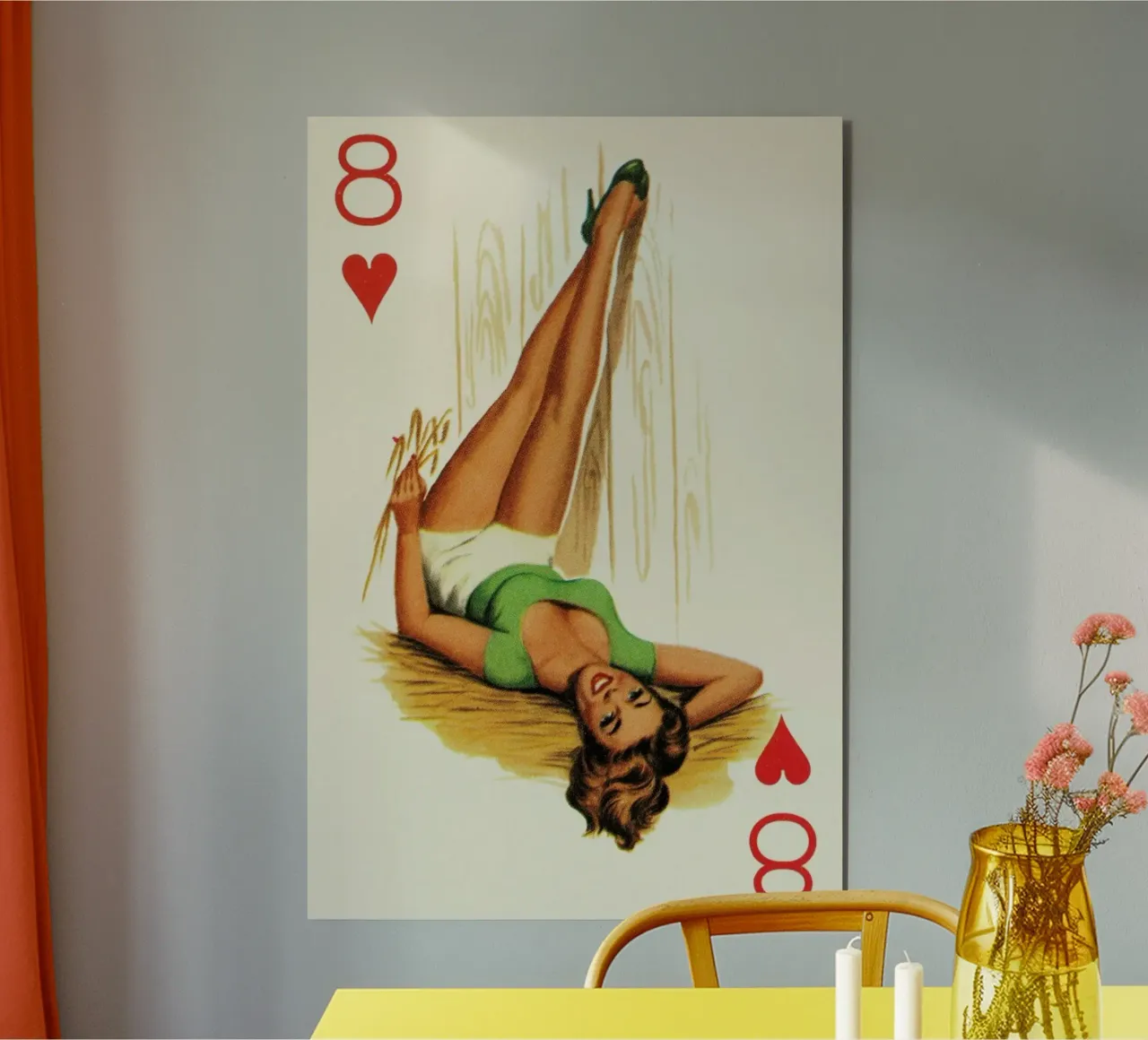She eight my heart alluminio dibond da Hemingway Design