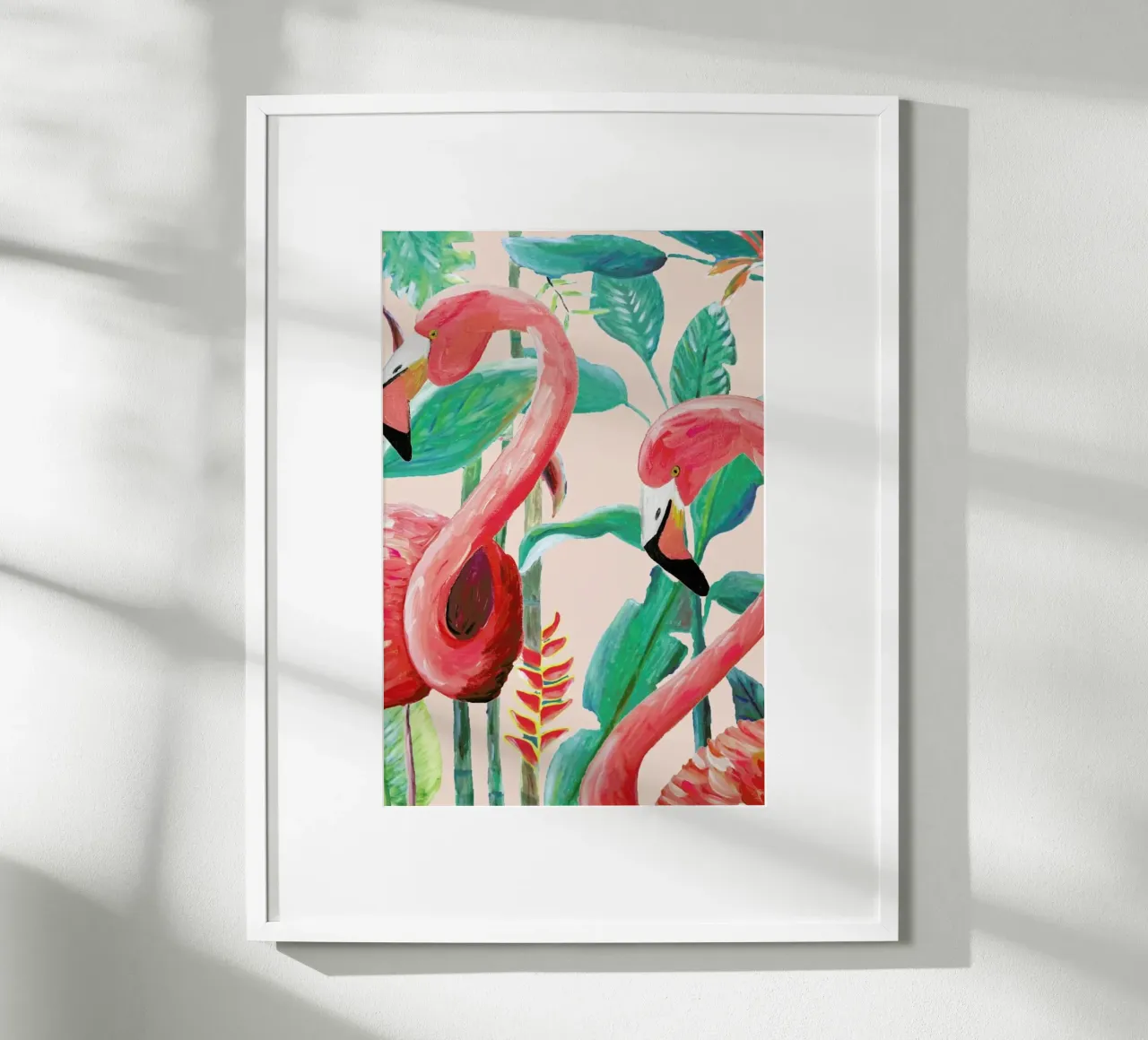 Jungle Stories Flamingo Pink carta hahnemühle da Femke Zwaan