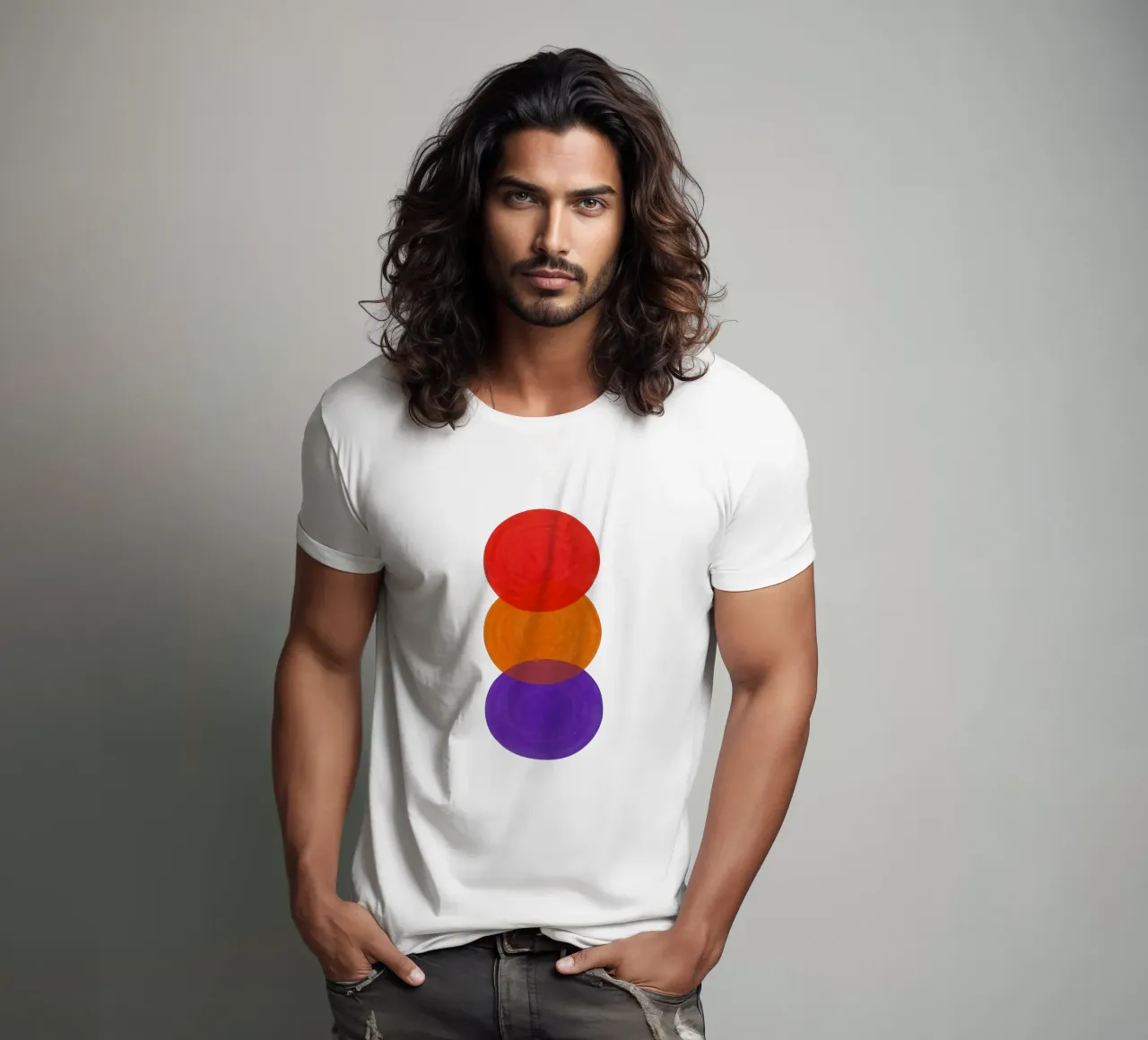 Vertical Spectrum - Flow Form Series t-shirt da SMPLE