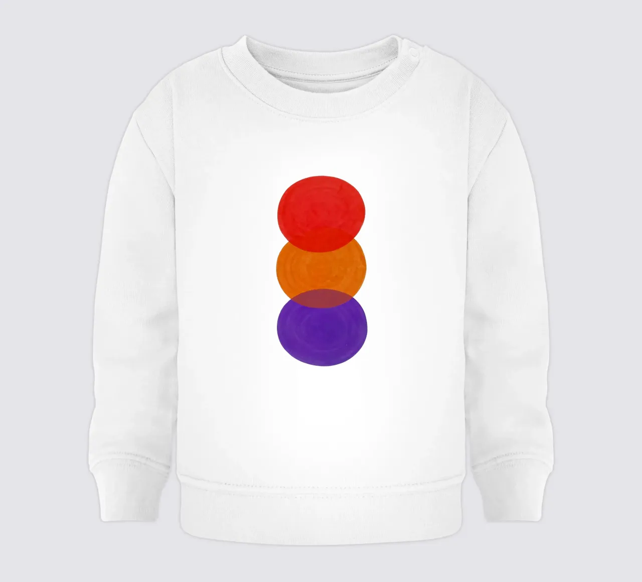 Vertical Spectrum - Flow Form Series Baby Sweatshirt von SMPLE