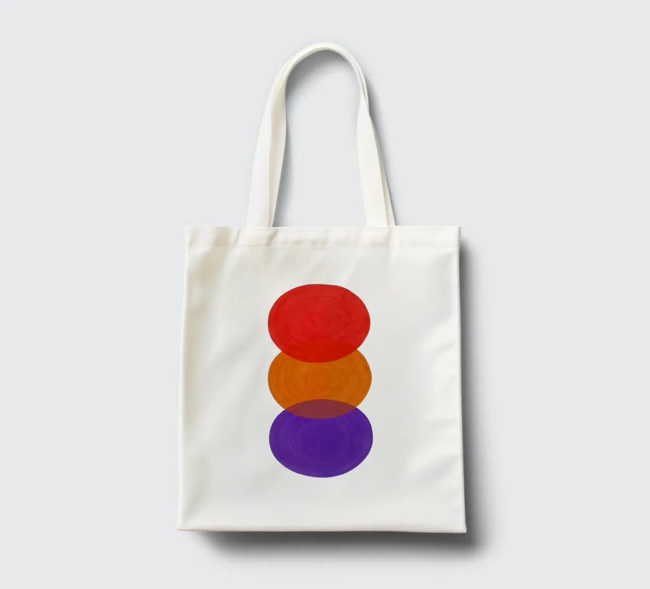 Vertical Spectrum - Flow Form Series jute draagtas van SMPLE