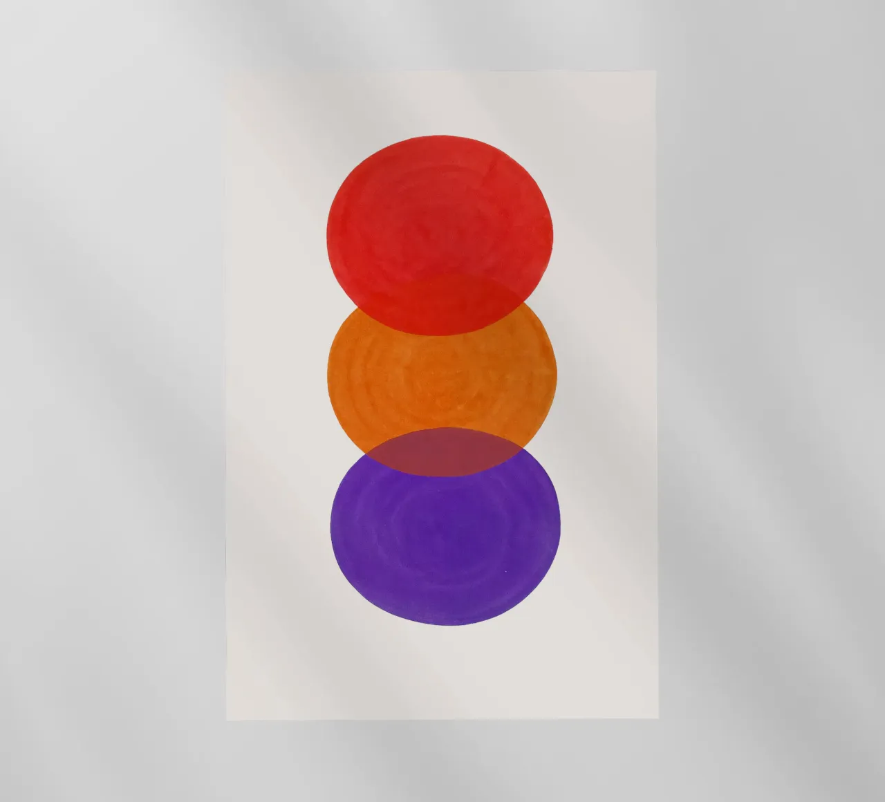 Vertical Spectrum - Flow Form Series Backlit Folie von SMPLE