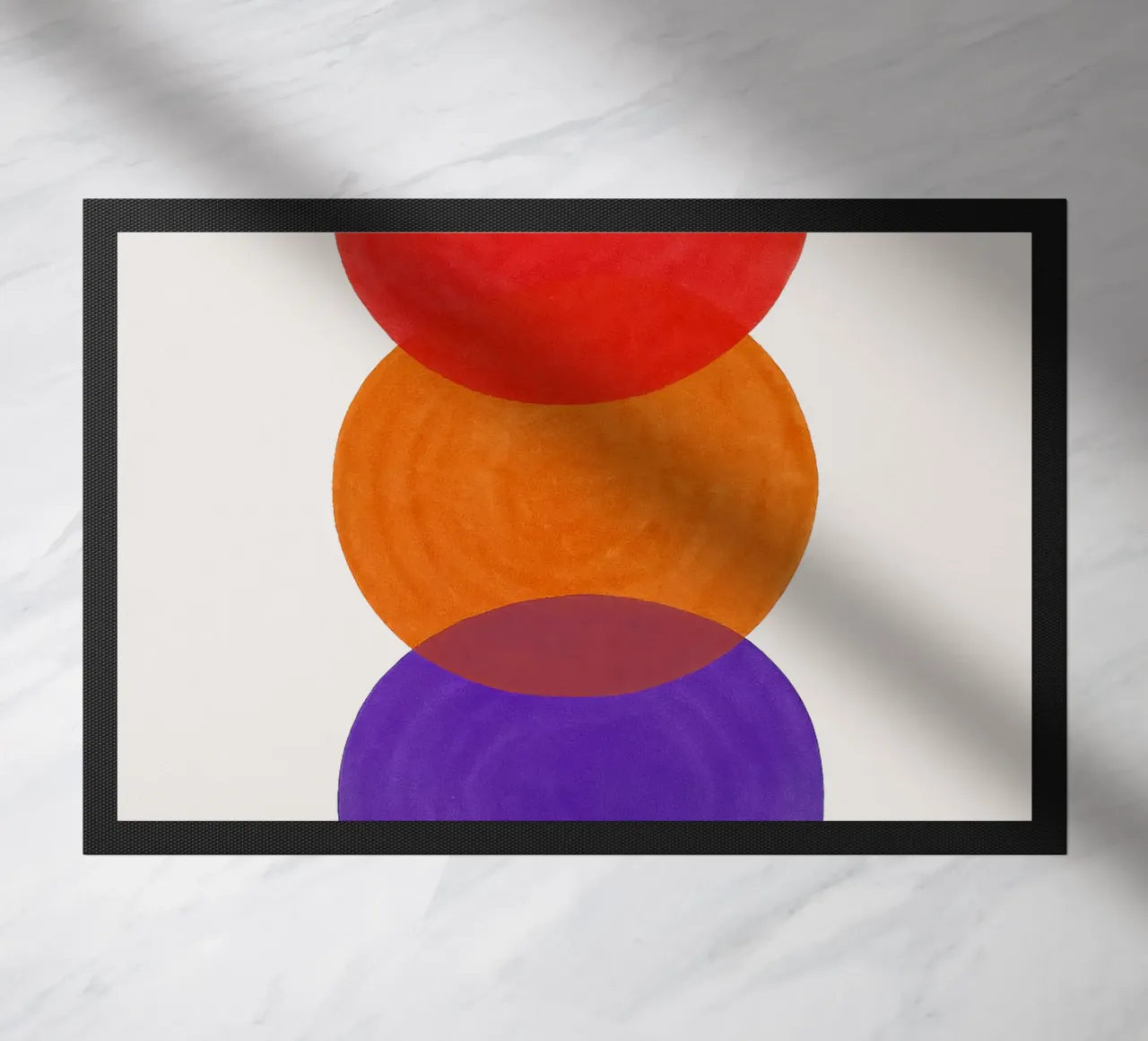 Vertical Spectrum - Flow Form Series Fußmatte von SMPLE