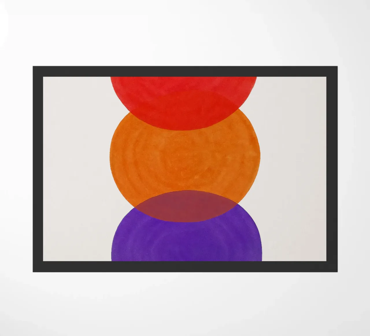 Vertical Spectrum - Flow Form Series Fußmatte von SMPLE