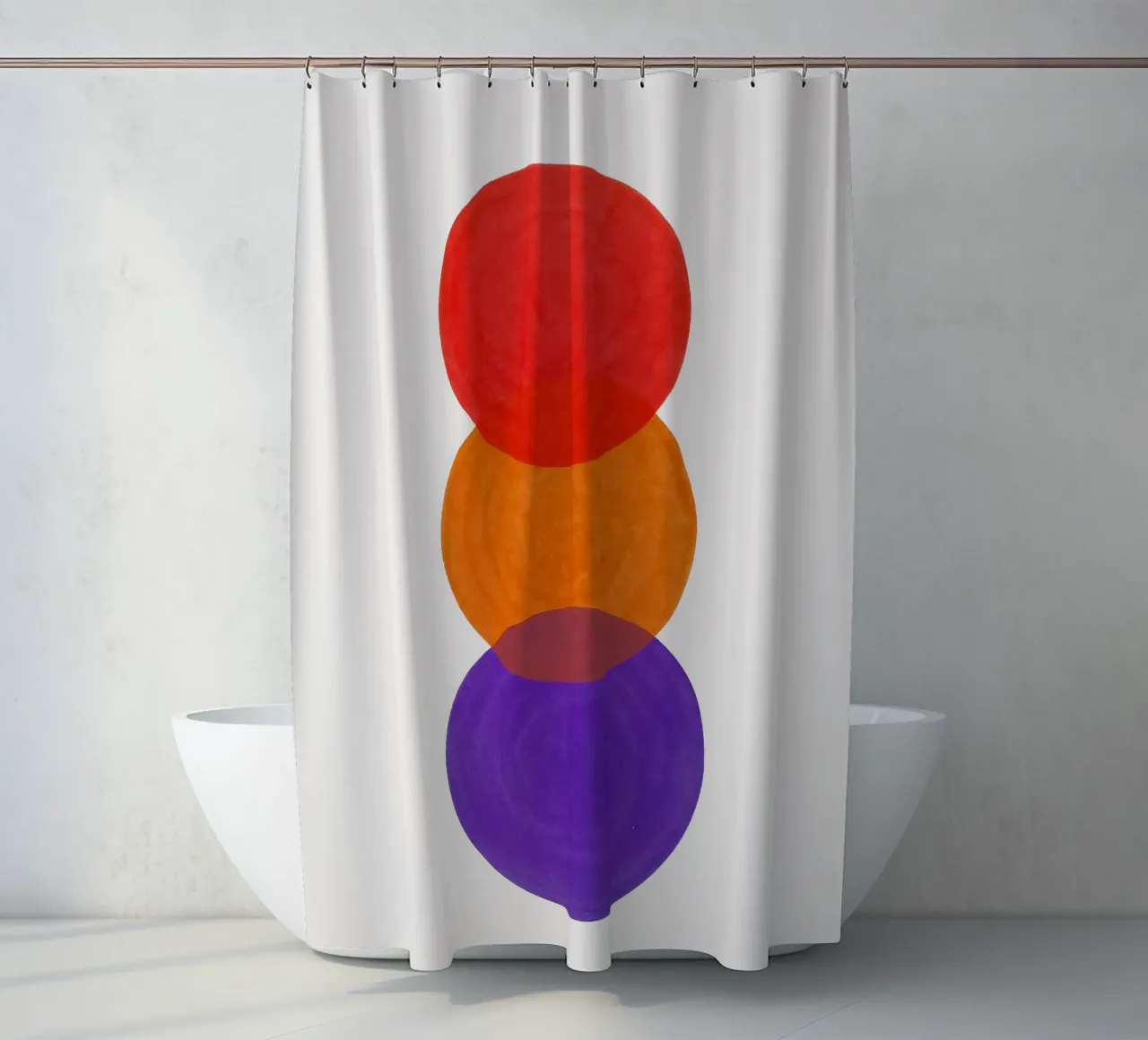 Vertical Spectrum - Flow Form Series tenda da doccia da SMPLE