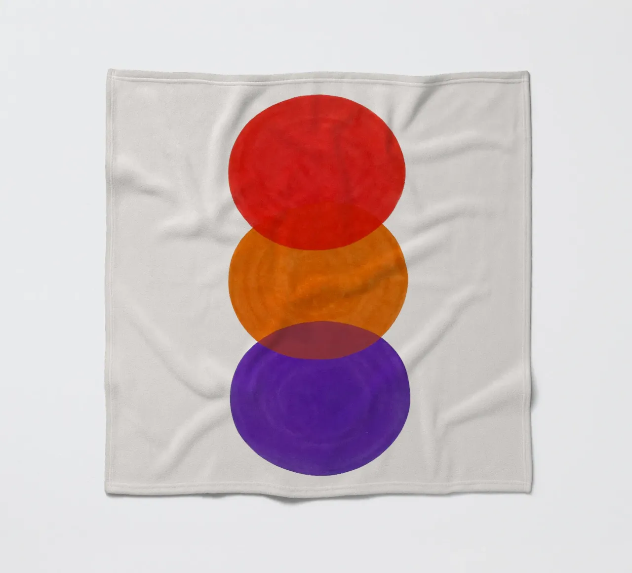 Vertical Spectrum - Flow Form Series Fleecedecke von SMPLE