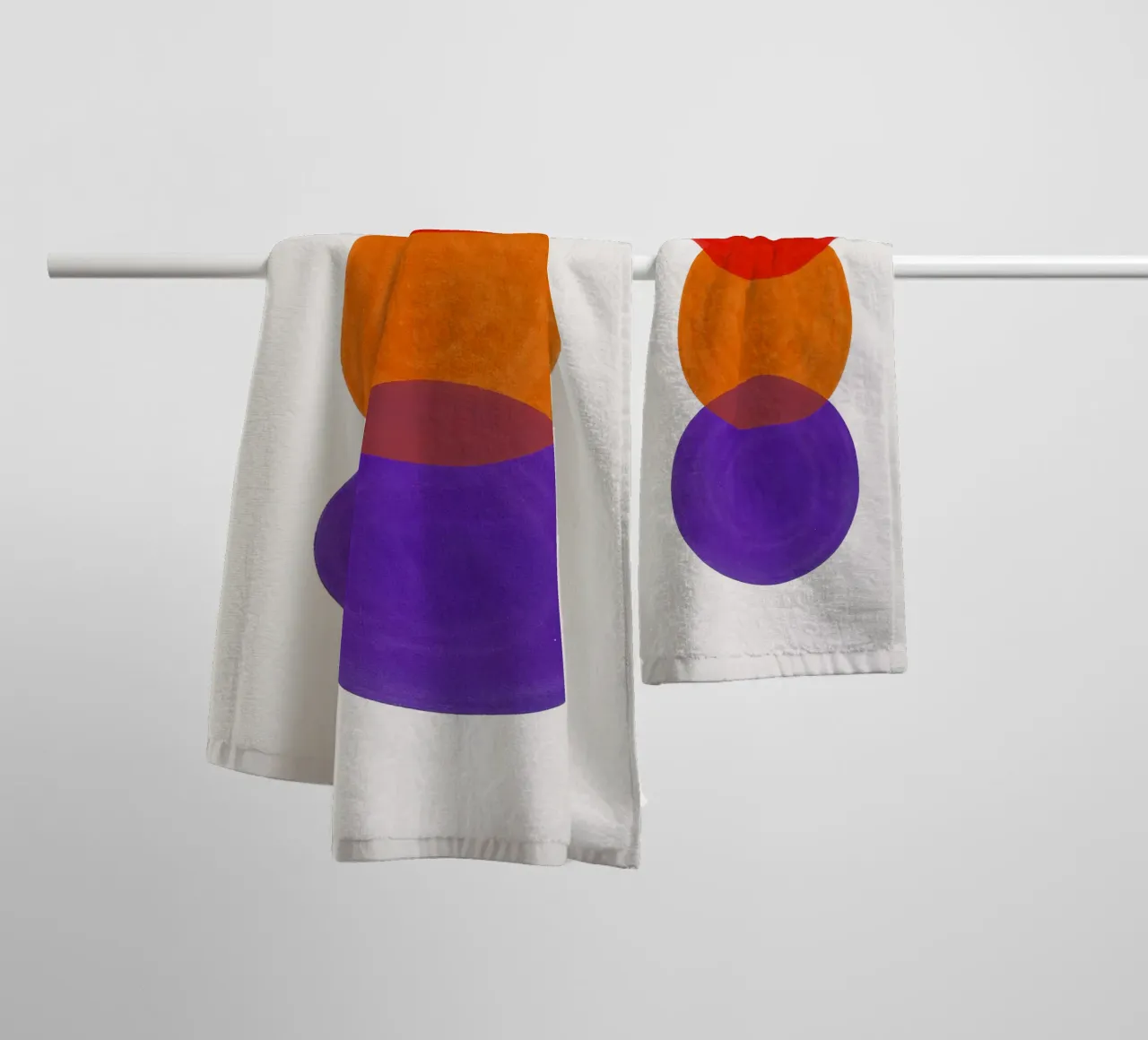 Vertical Spectrum - Flow Form Series towel by SMPLE