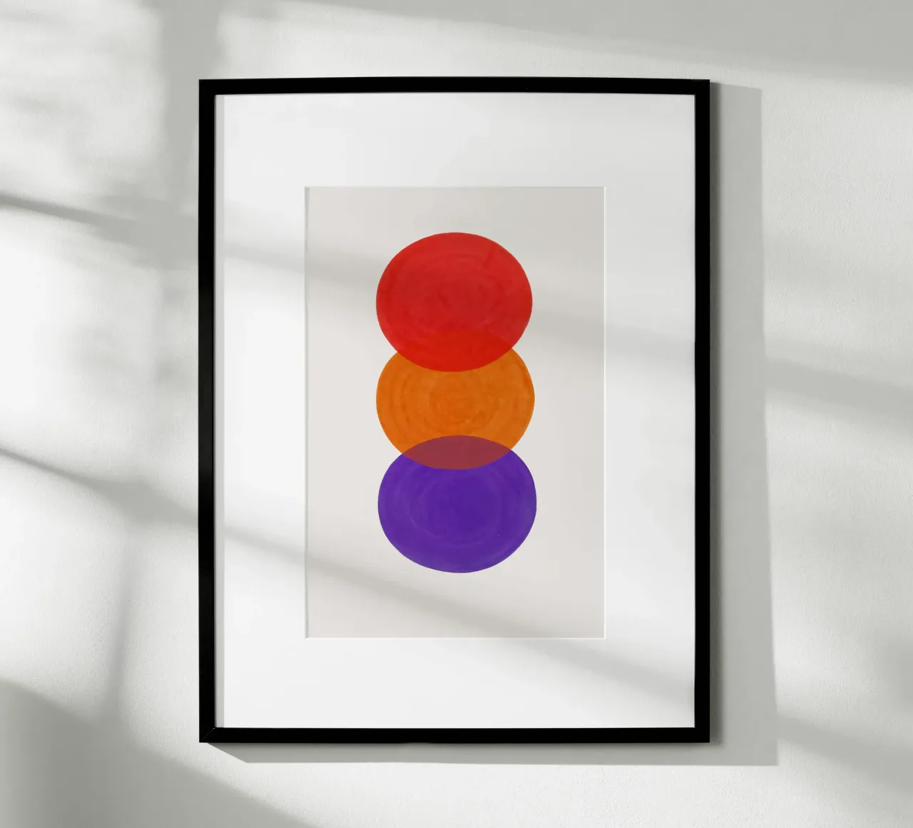 Vertical Spectrum - Flow Form Series Hahnemühle von SMPLE
