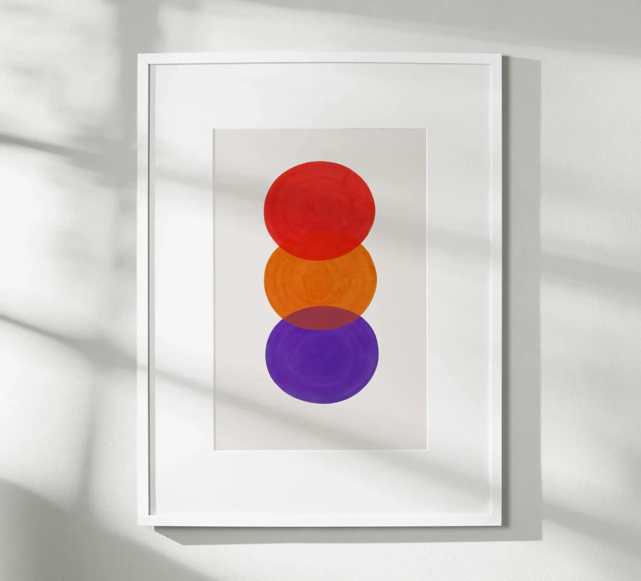 Vertical Spectrum - Flow Form Series Hahnemühle von SMPLE