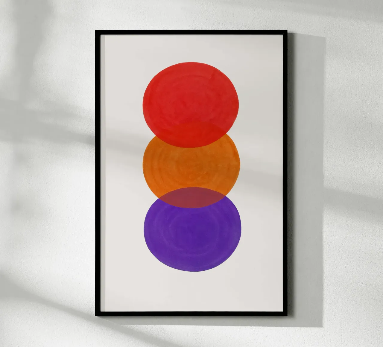 Vertical Spectrum - Flow Form Series Hahnemühle von SMPLE